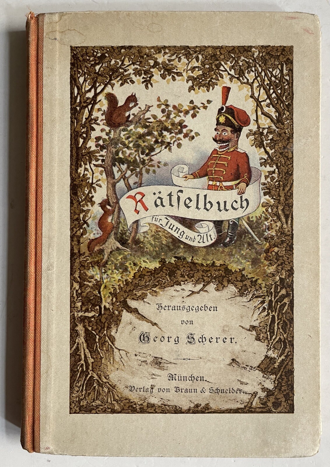 Scherer Georg puzzle book for young and old, puzzles, puzzle books,