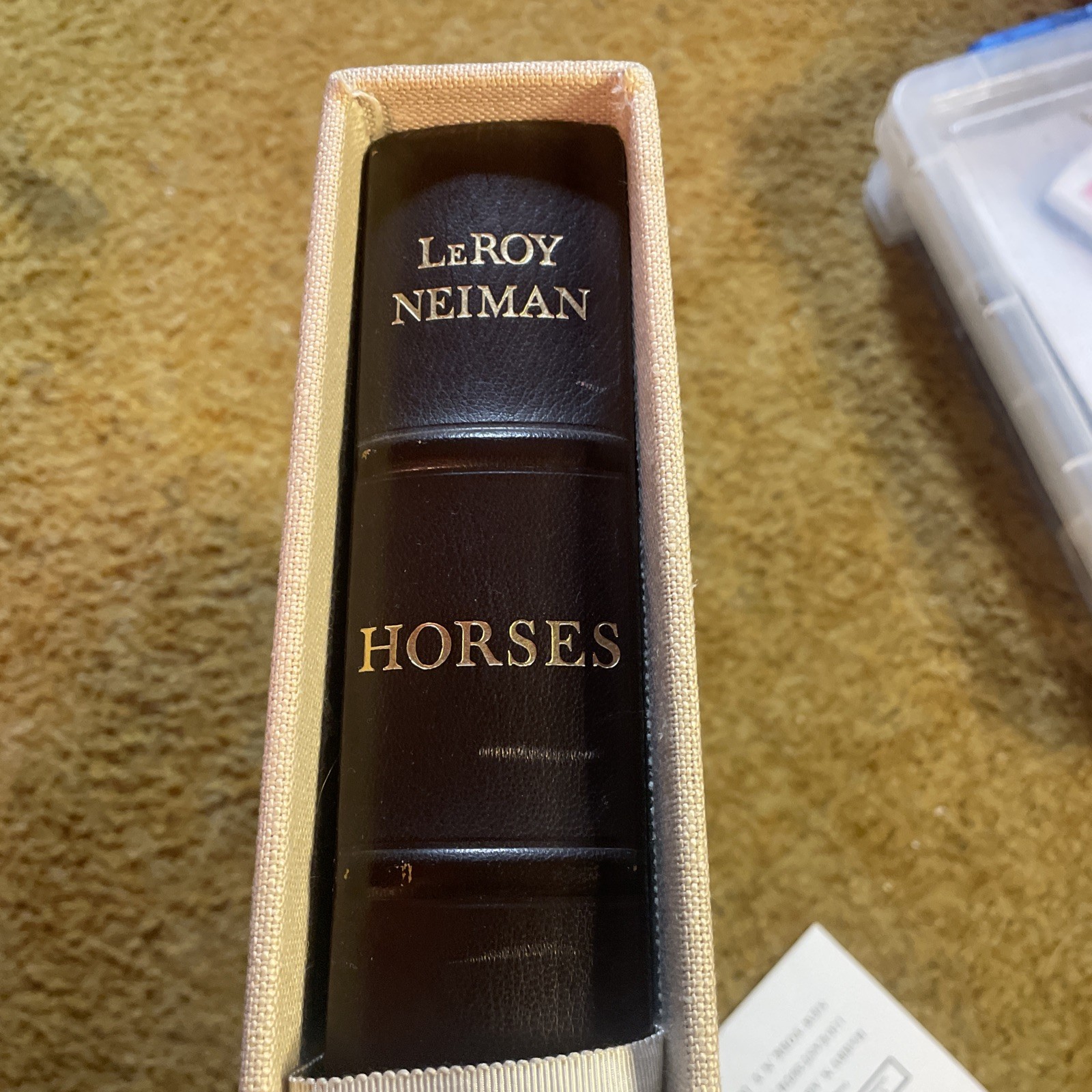 LeRoy Neiman “Horses” Signed & Numbered Deluxe Edition w/ Slipcase