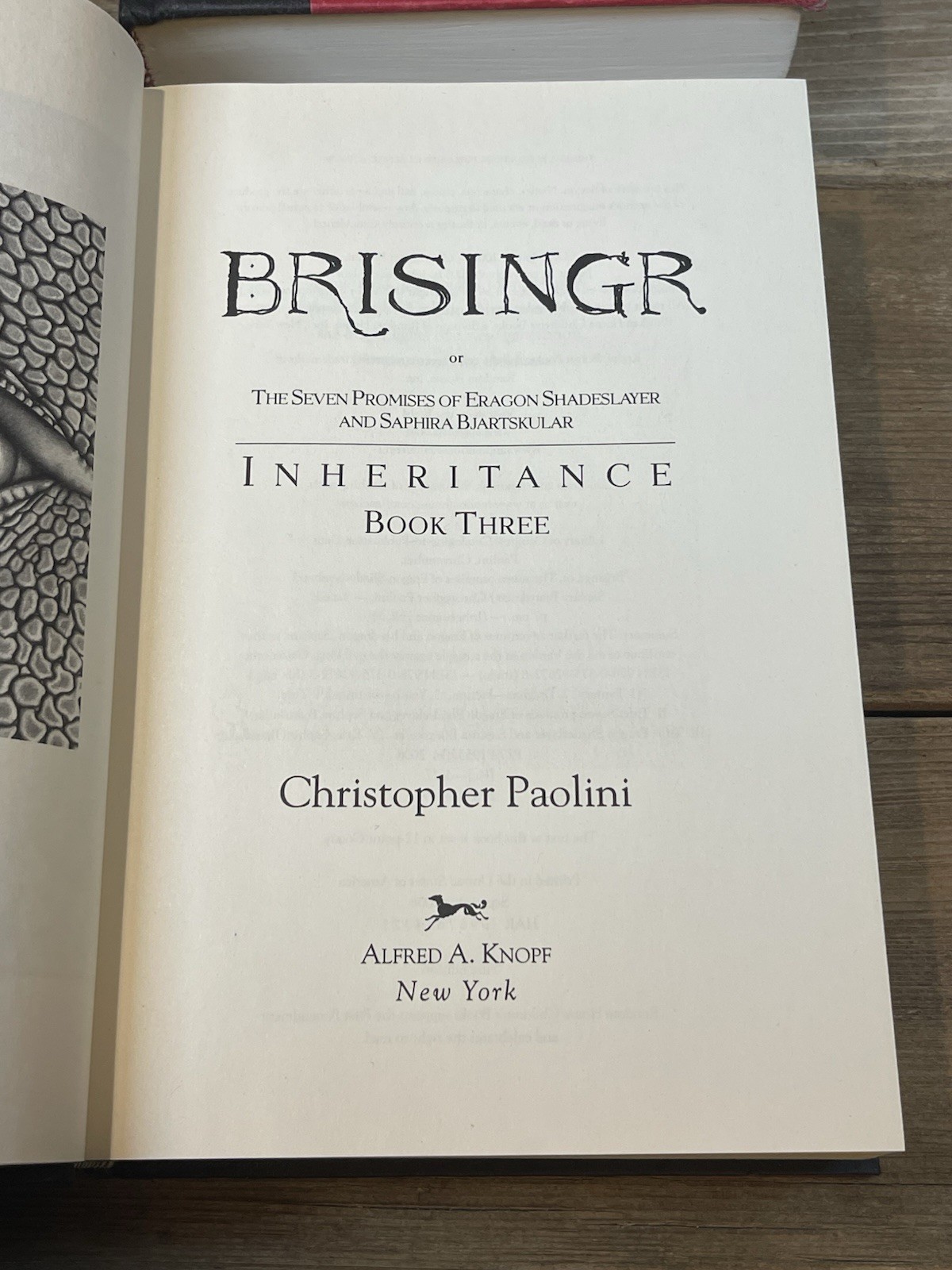 Christopher Paolini Inheritance Cycle 5 Book Set VG 1st/1st -Eldest Is Signed
