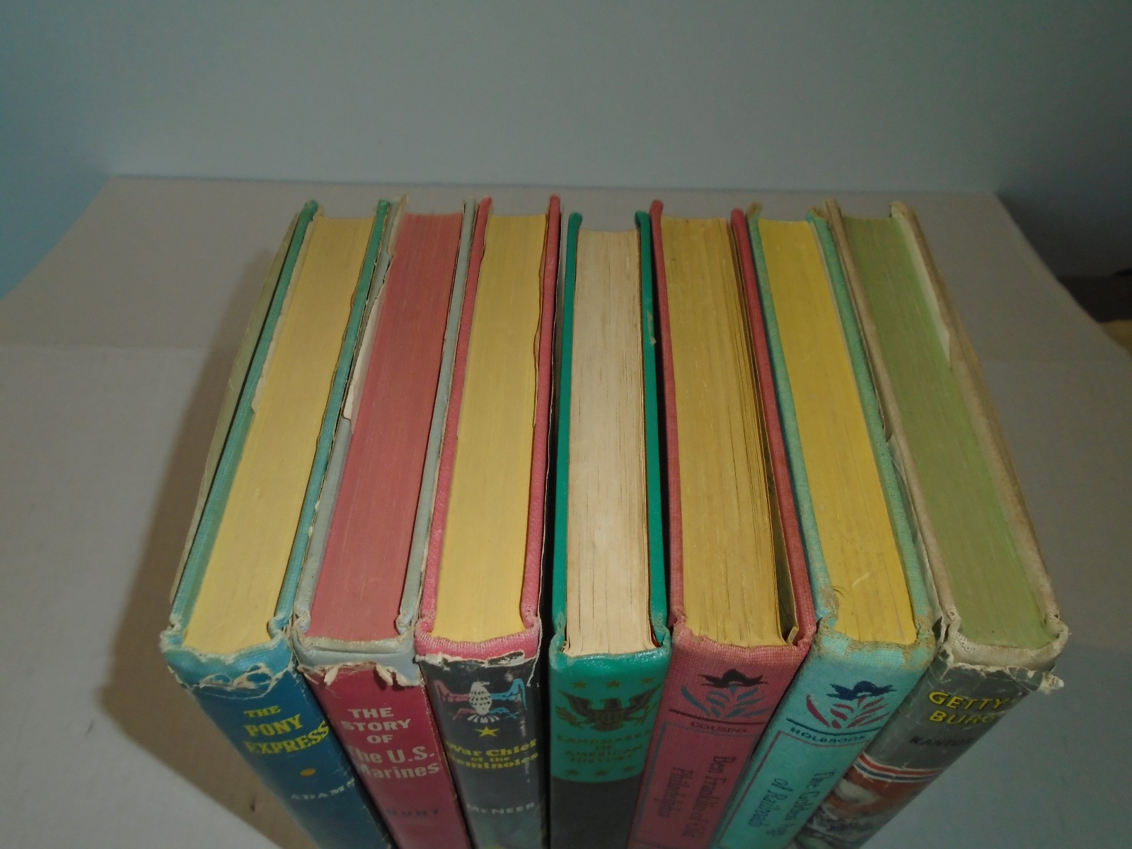 Lot of 7 1950’s – Landmark Books American History