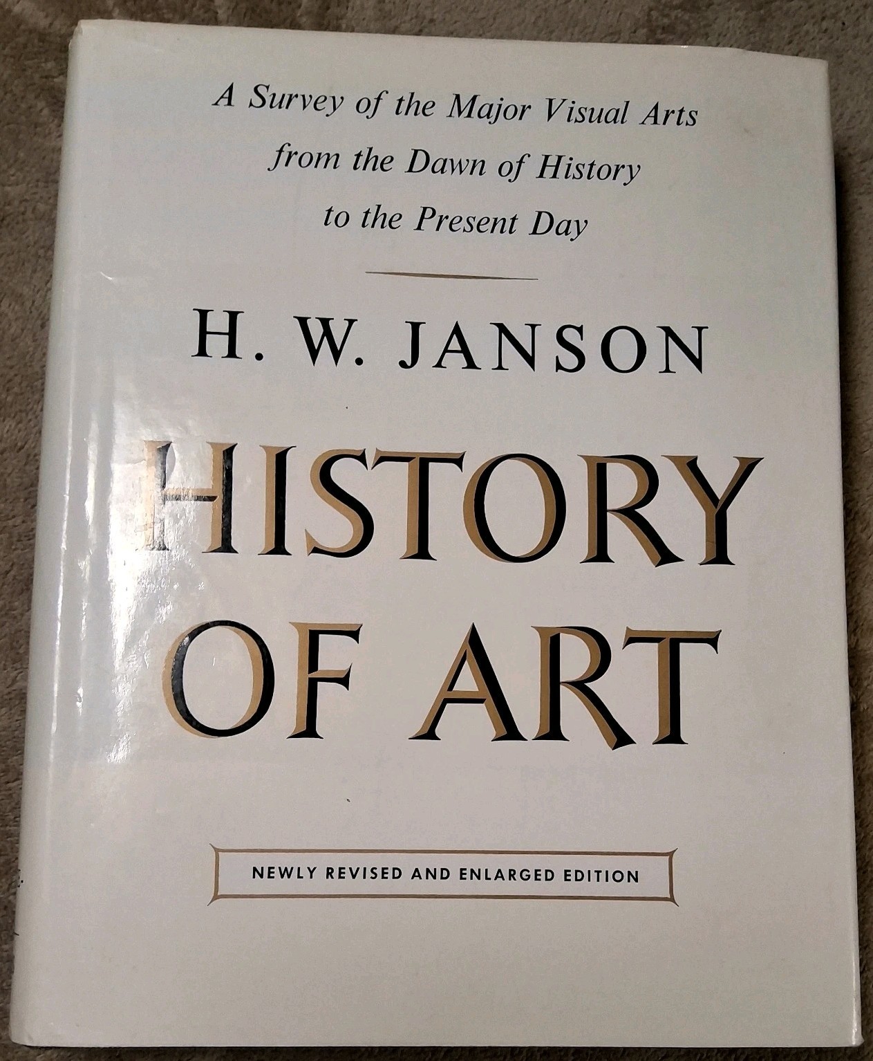 History Of Art H.W. Janson Newly Revised And Enlarged Edition 1970 Coffee Table