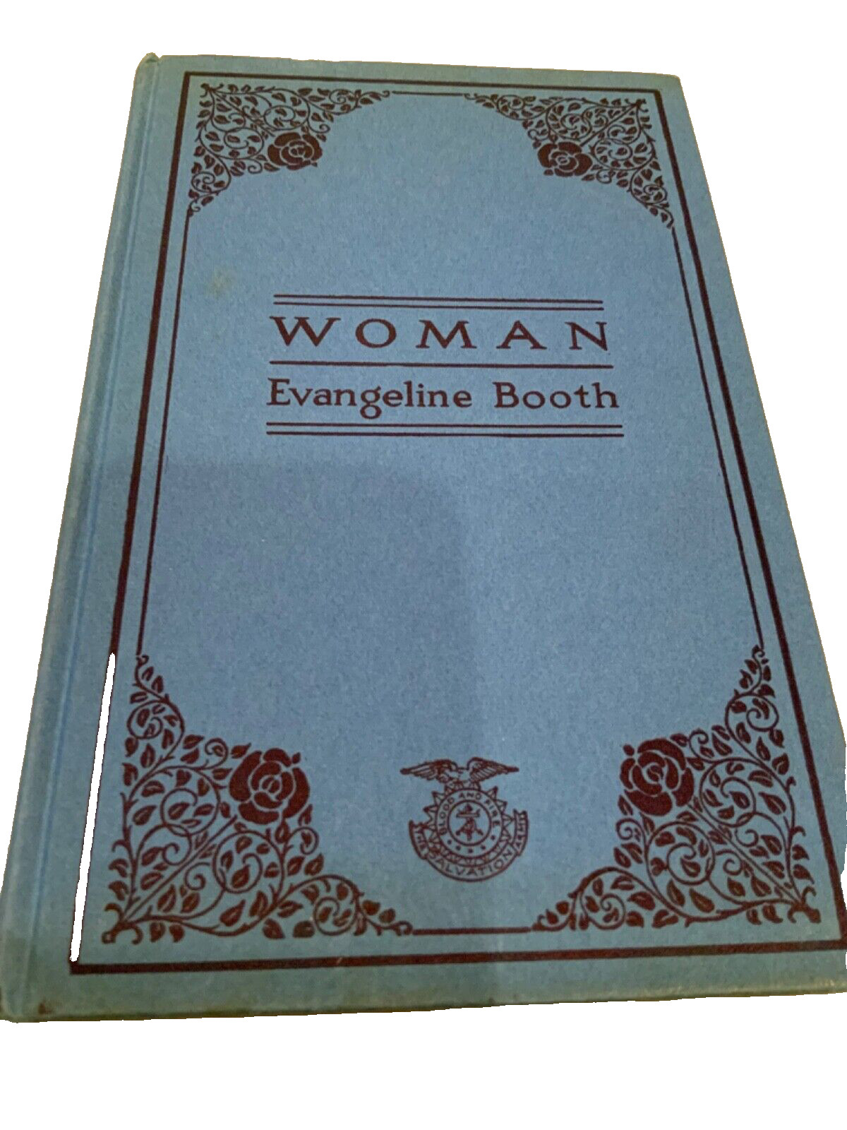 Woman By Evangeline Booth Autographed Hardcover Rare Free Ship
