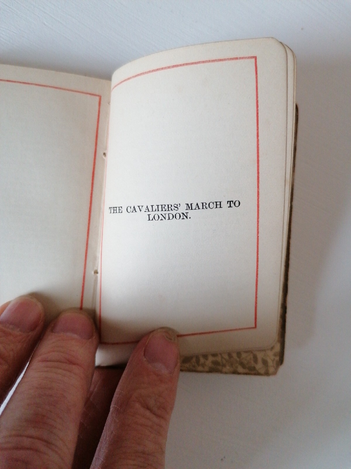 1900 MACAULAYS LAYS OF ANCIENT ROME – RARE miniature Edition Pub David Bryce