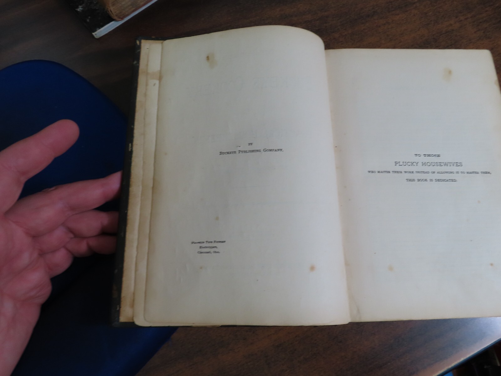 Buckeye Cookery and Practical Housekeeping HC 1880 Revised and Enlarged 80,000