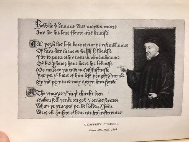 Complete Works of Geoffrey Chaucer, from manuscripts, Riviere Binding, 1937