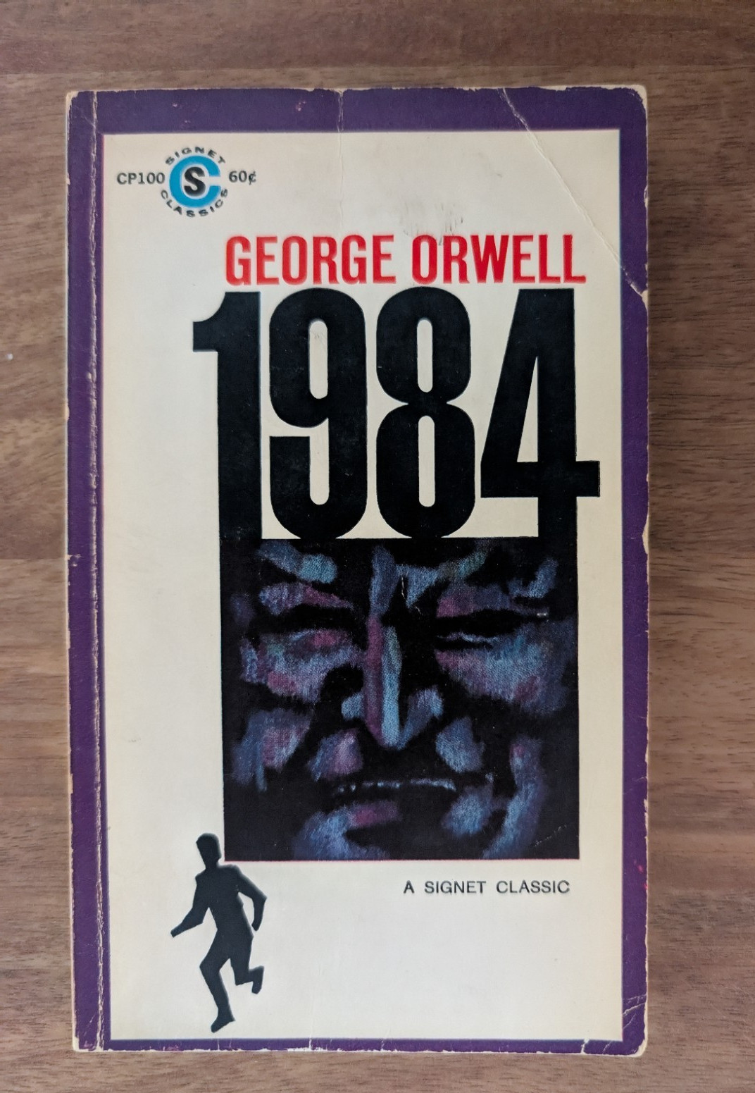 George Orwell 1984 Signet Classic Paperback CP100 1964 Banned Books