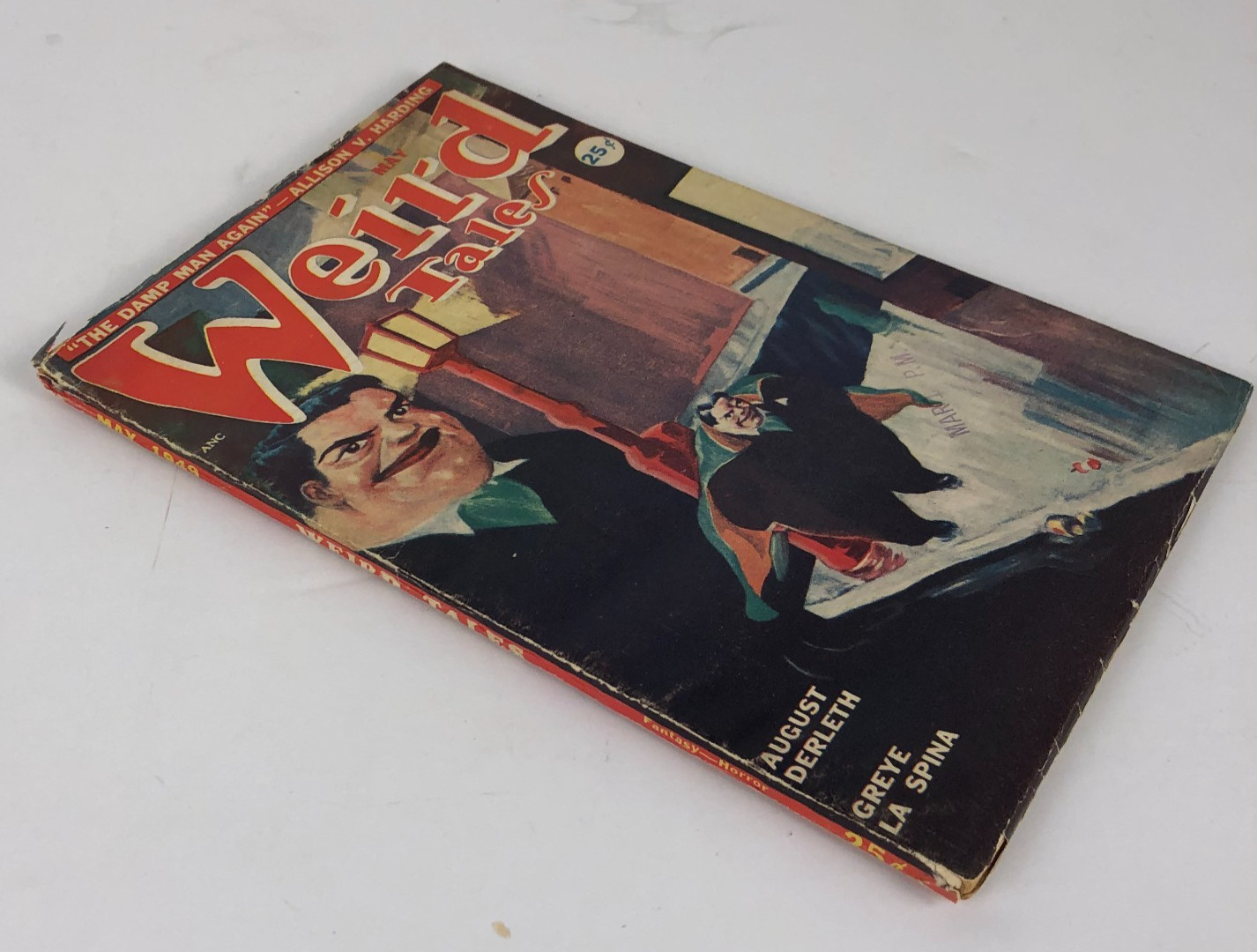 Weird Tales May 1949 Pulp Horror Ghosts Menace August Derleth Arthur J Burks