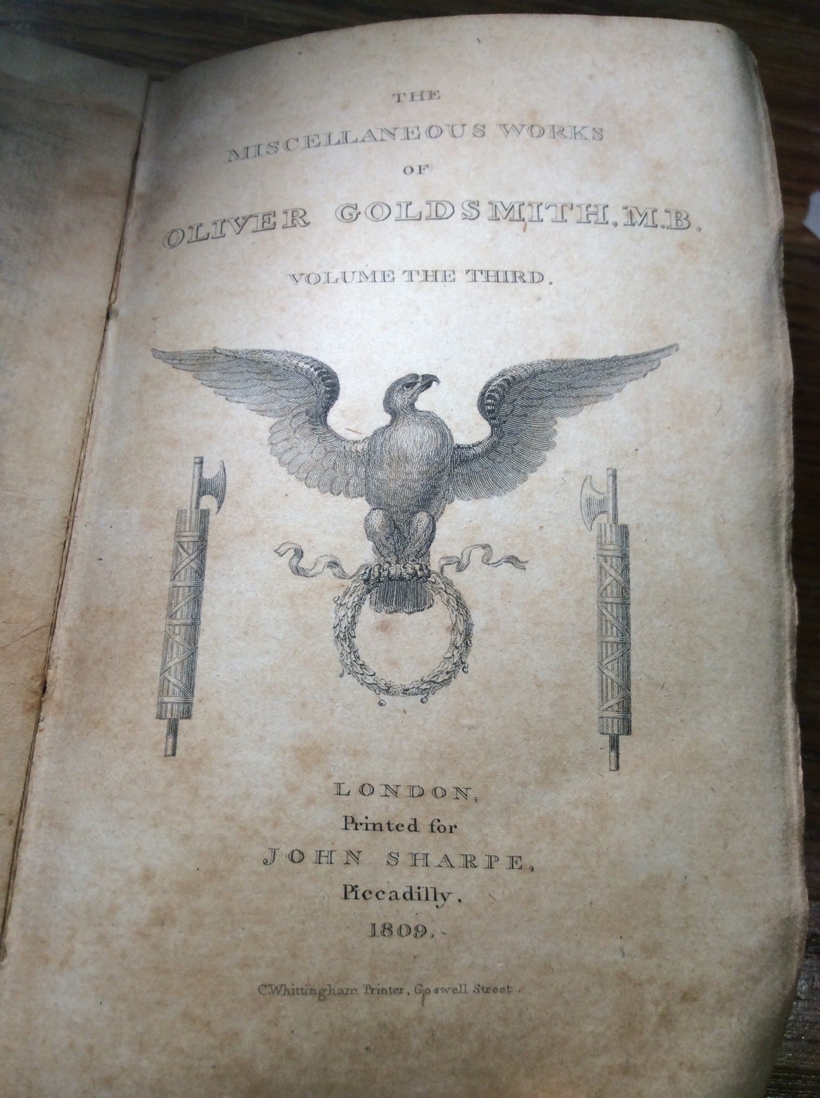 Rare Old Witchcraft & Witches Observations- 1809 Work Of Oliver Goldsmith-Occult