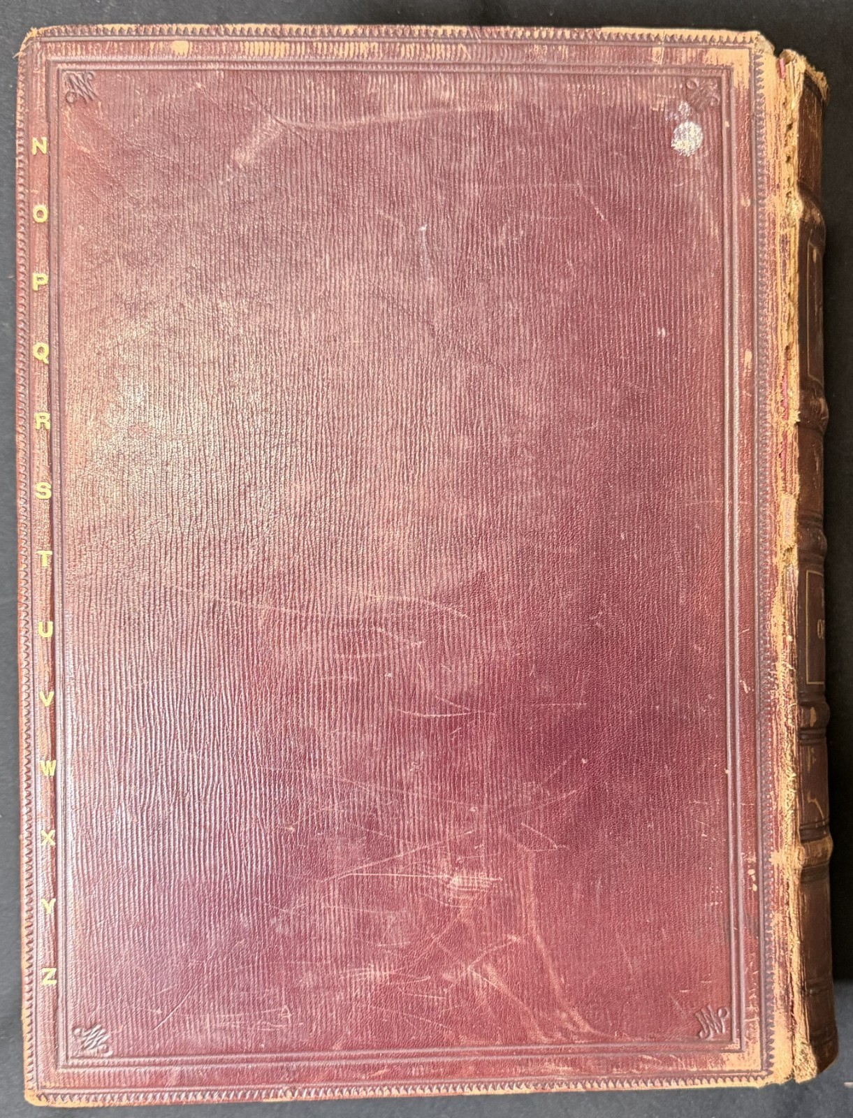 1907 Webster’s International Dictionary Supplement of Additional Words Leather
