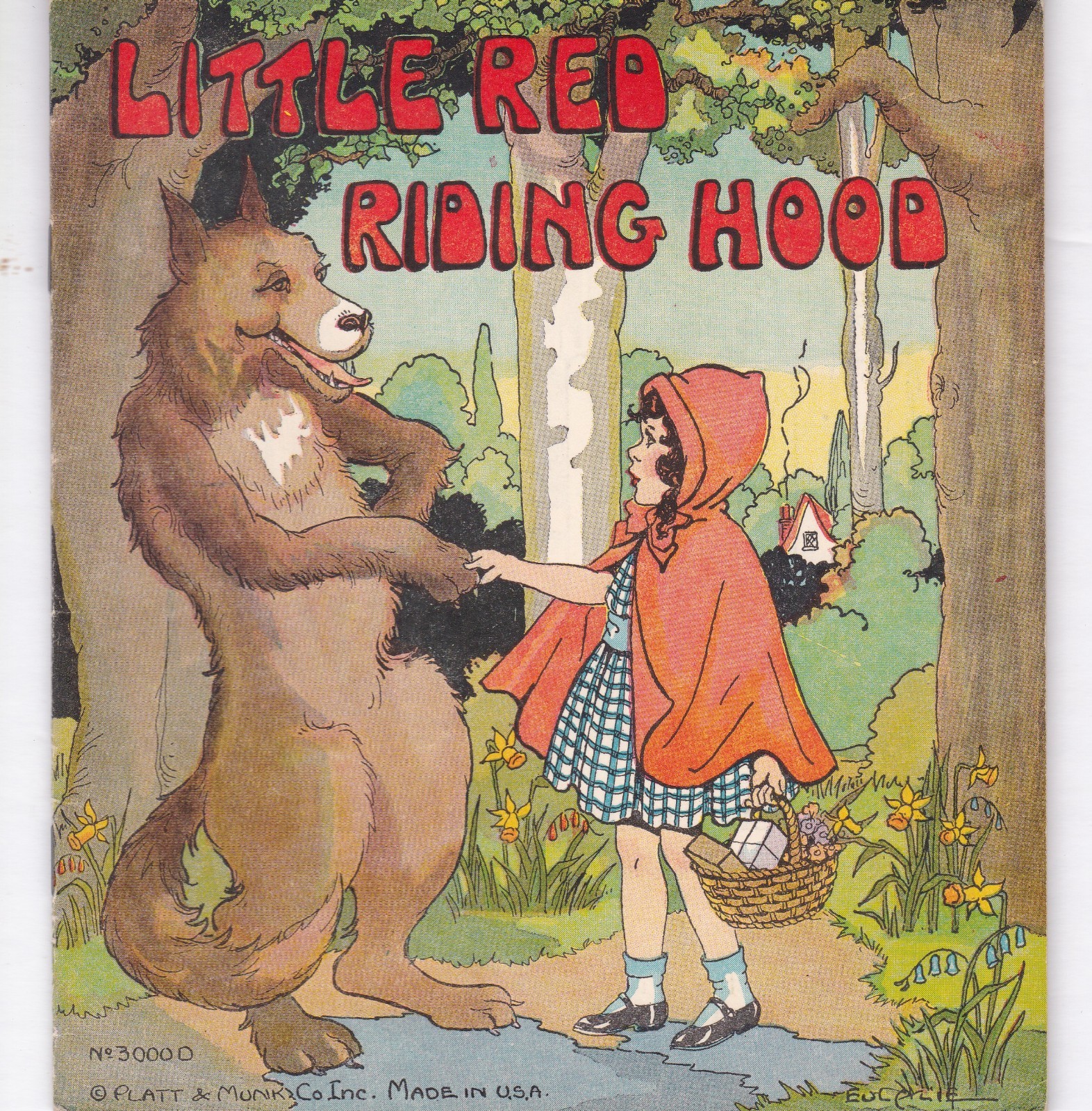 Little Red Riding Hood Book By The Platt And Munk Co (1934 Paperback)