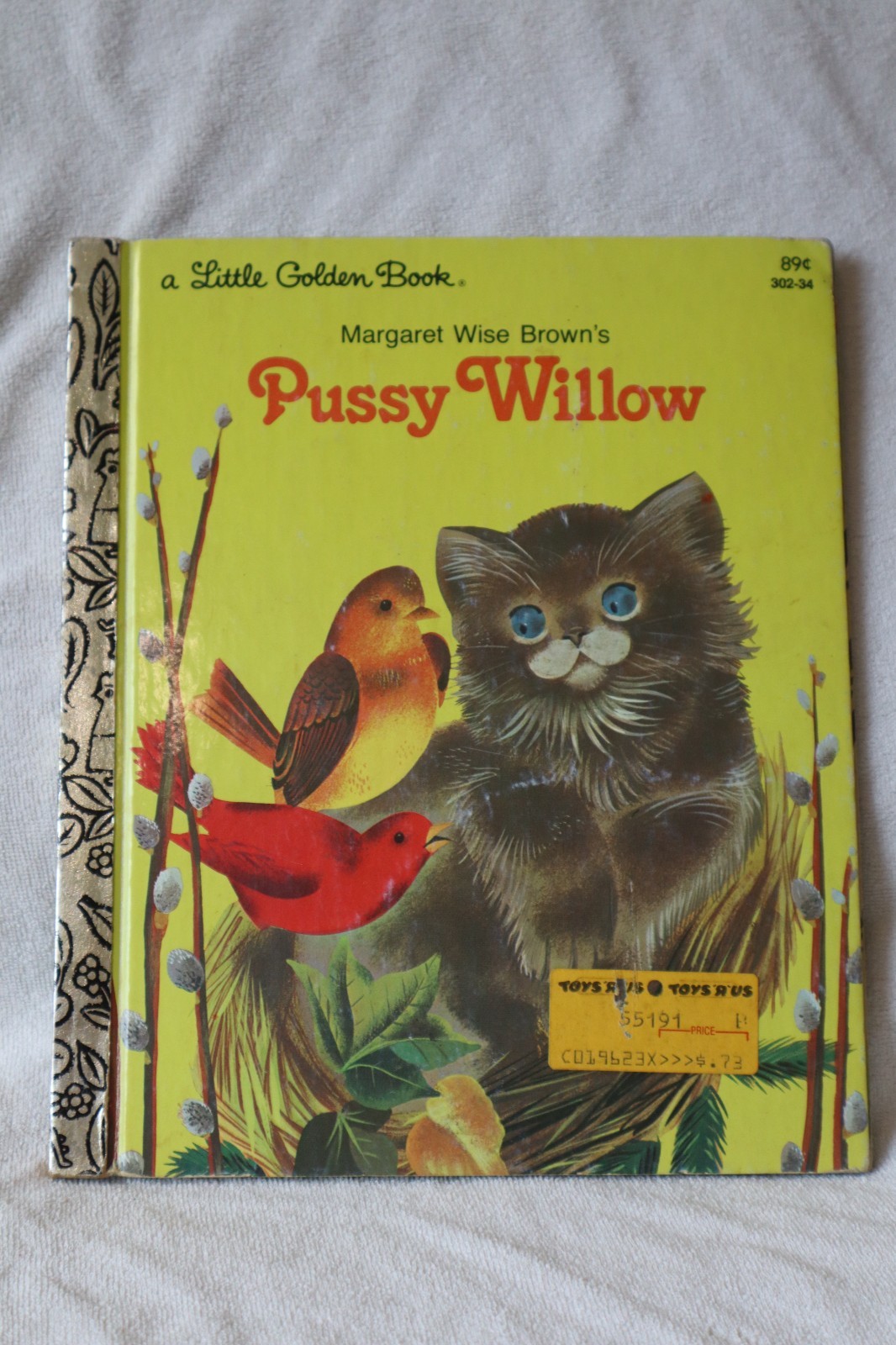 Pussy Willow by Margaret Wise Brown a Little Golden Book 1951 hardcover