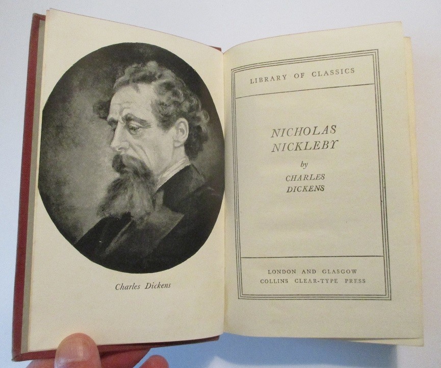 Pocket Library of Classics Nicholas Nickleby by Charles Dickens 1930s Collins