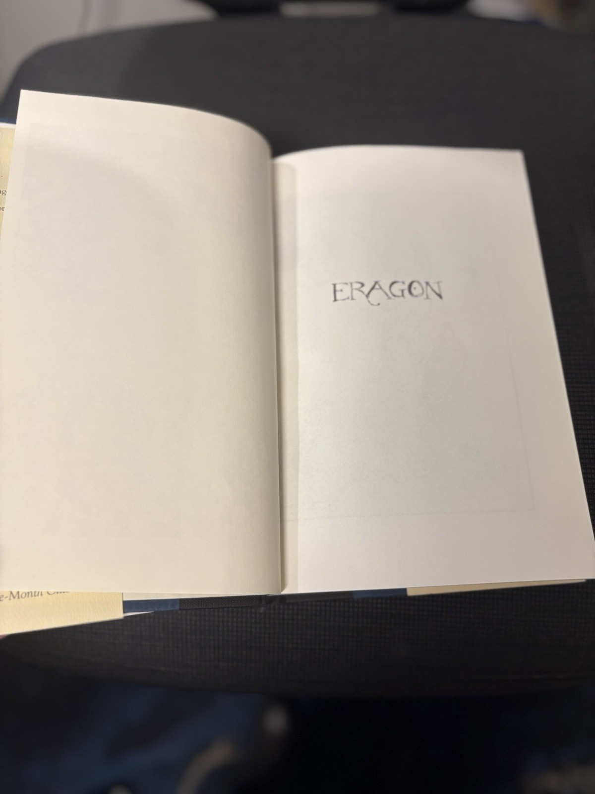 Eragon by Christopher Paolini Signed copy