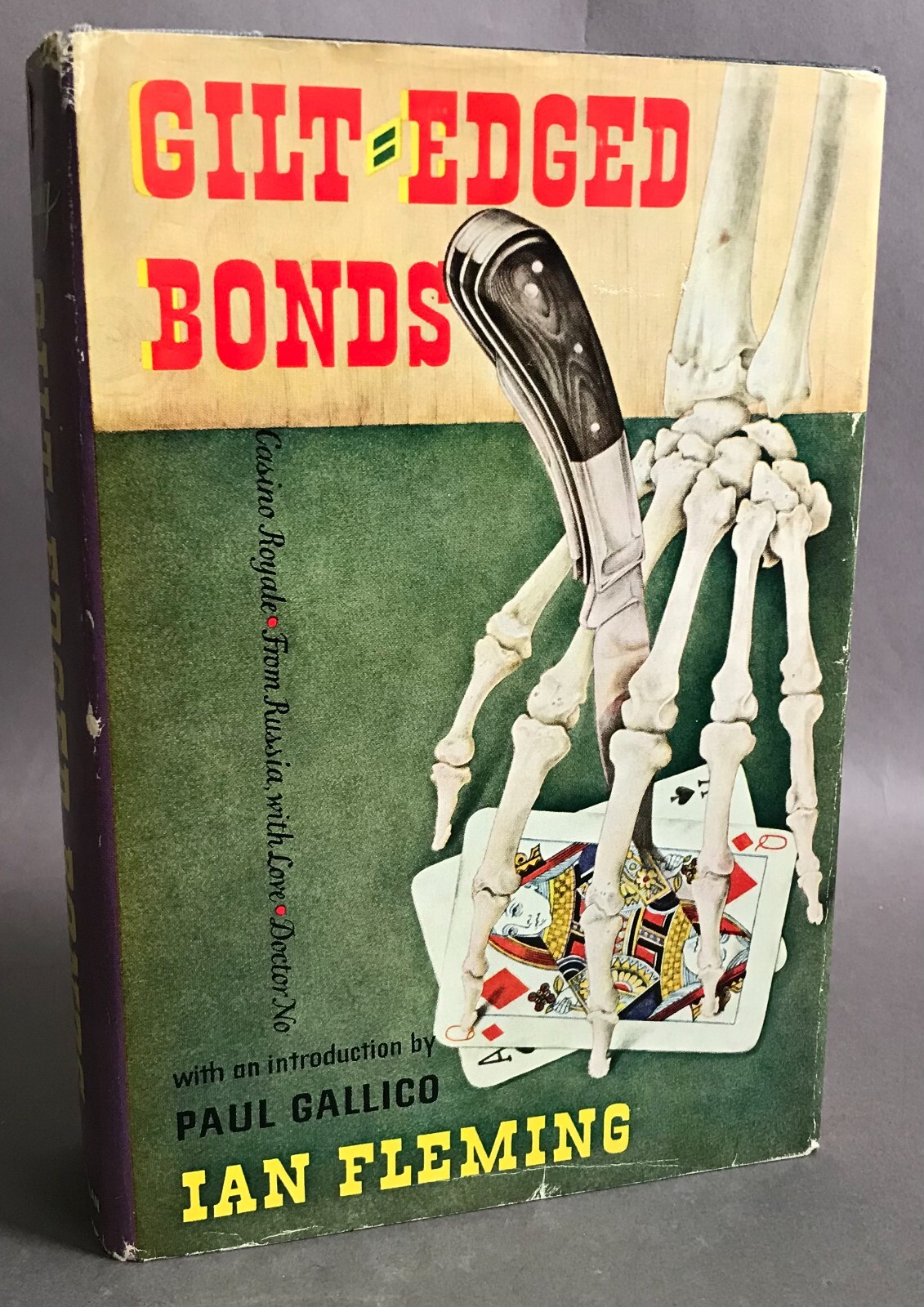 First US Edition Ian Fleming Gilt-Edged Bonds The MacMillan Company 1961