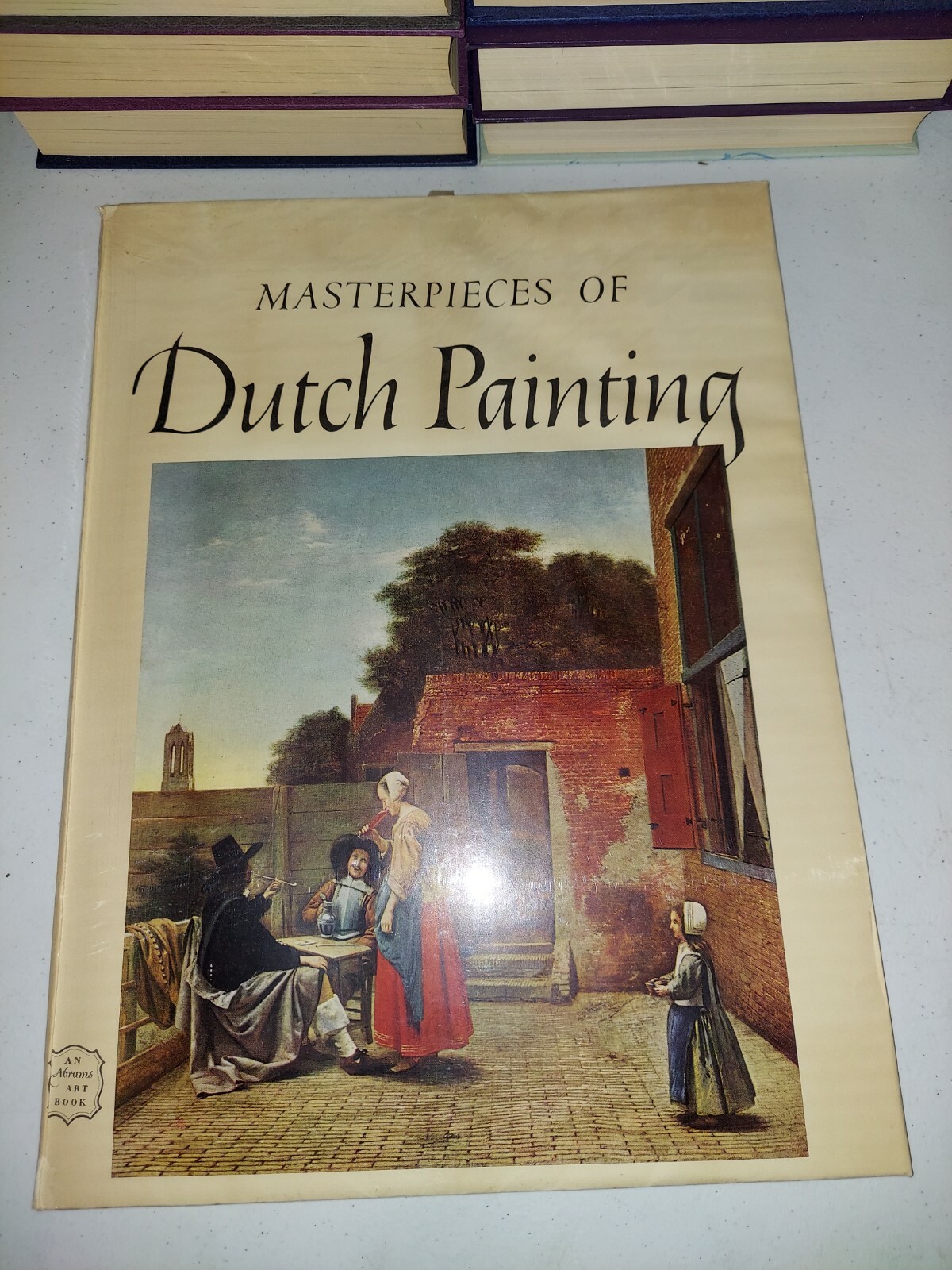 Masterpieces of Dutch Painting, Harry N. Abrams, Illustrated, 16 Prints, 1954