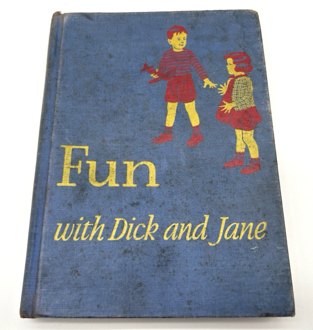 1940s Lot HC New Basic Readers DICK & JANE, FRIENDS & NEIGHBORS, STREETS & ROADS