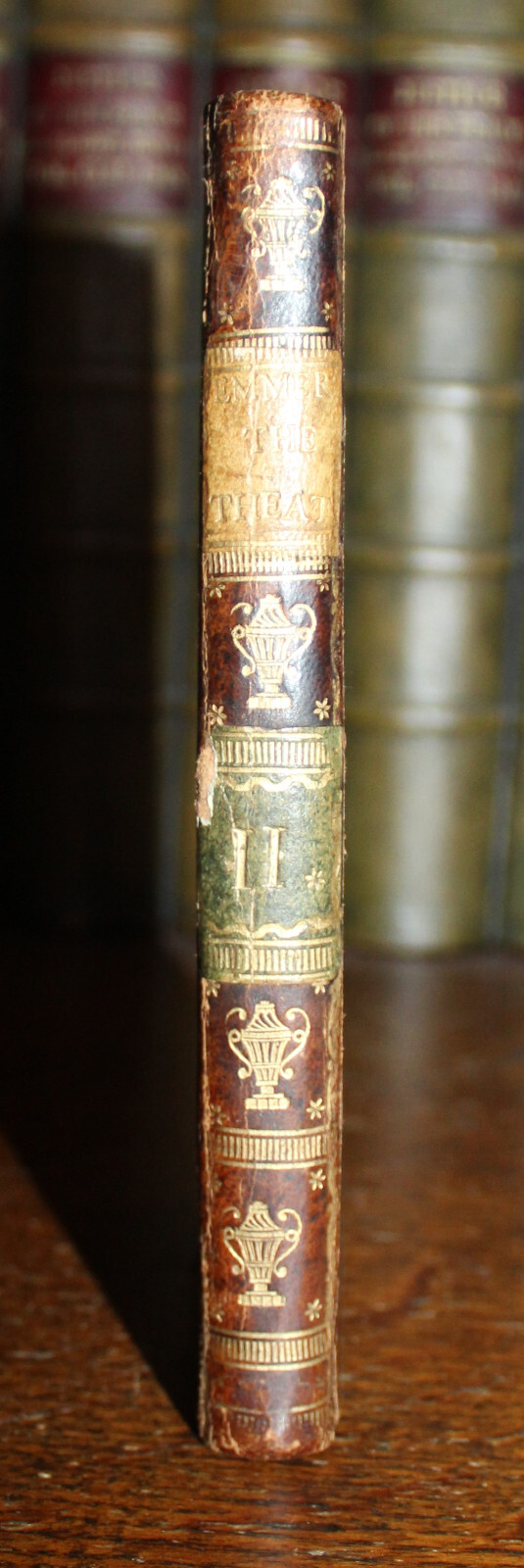 1700’s Emmer British Theatre 4 Plays The Dangers of Seduction Leather Undated