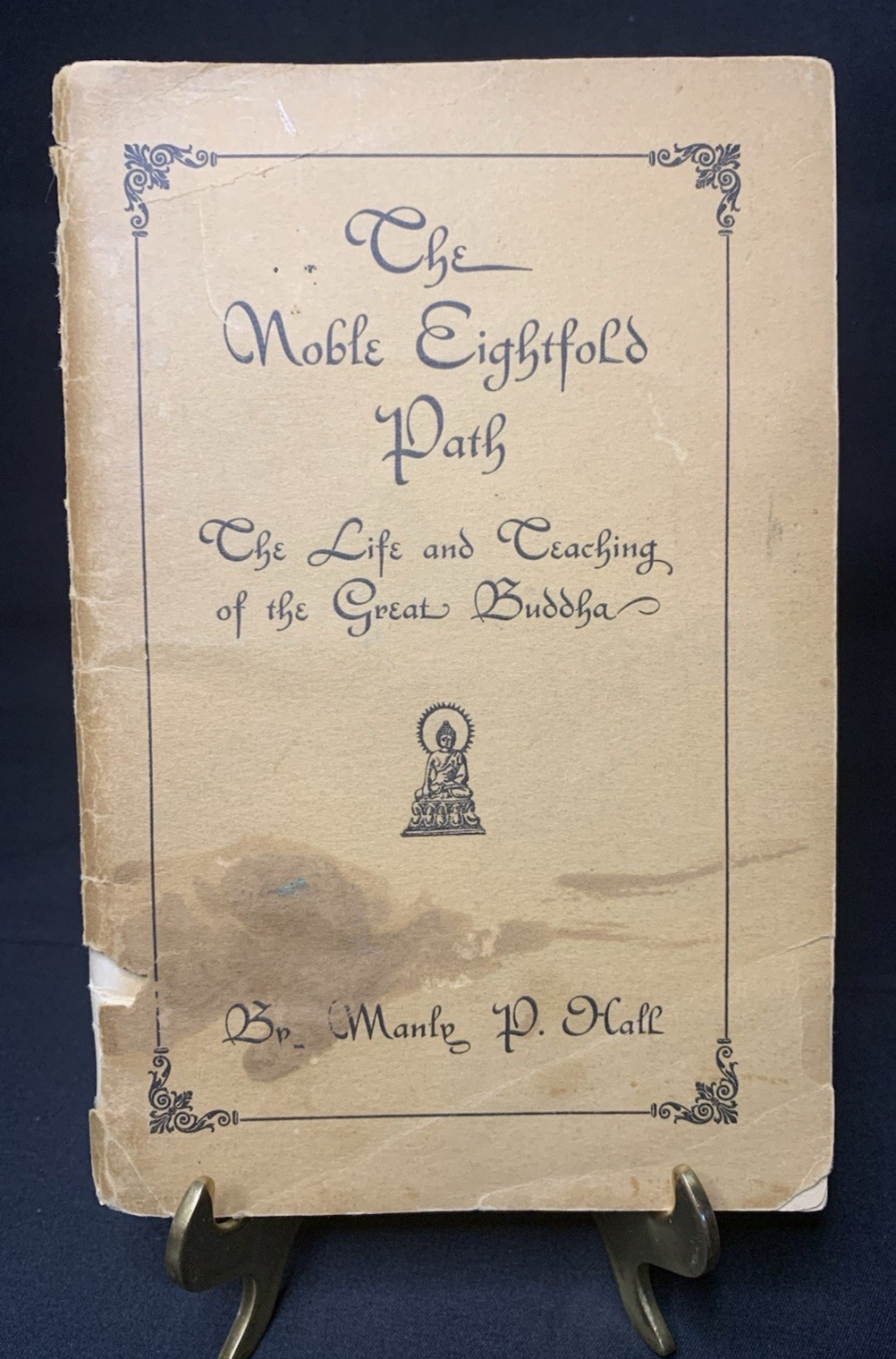 1934 Noble Eightfold Path Manly Hall Los Angeles Esoteric Occult Pocket Pamphlet