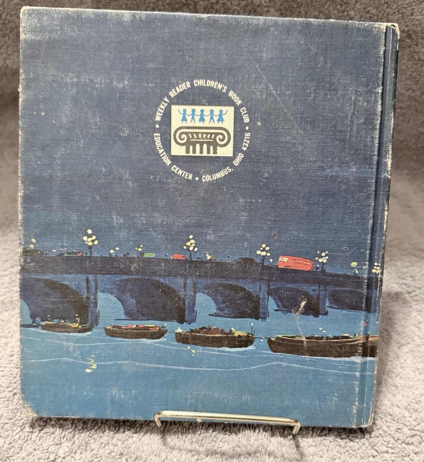 Little Toot on the Thames Hardback 1964 Hardie Gramatky Vintage Weekly Reader Bk