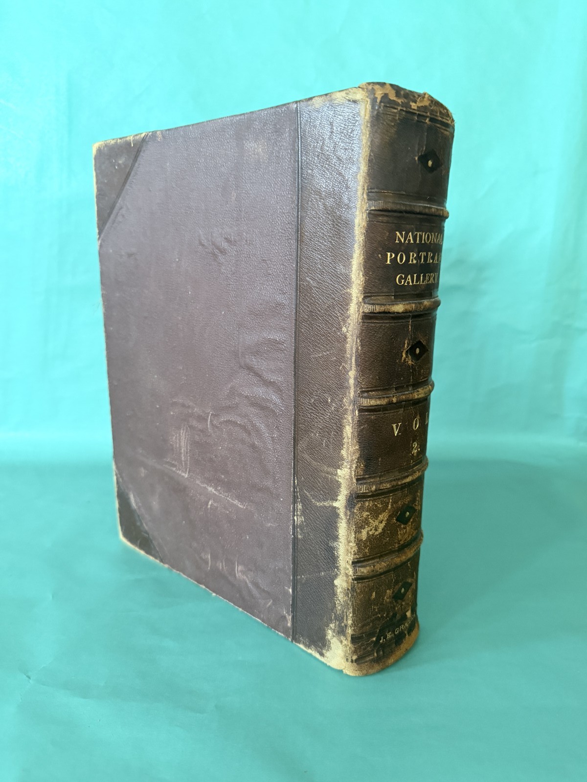 1864 National Portrait Gallery Eminent Americans Vol 2 Chappel Lincoln Plates
