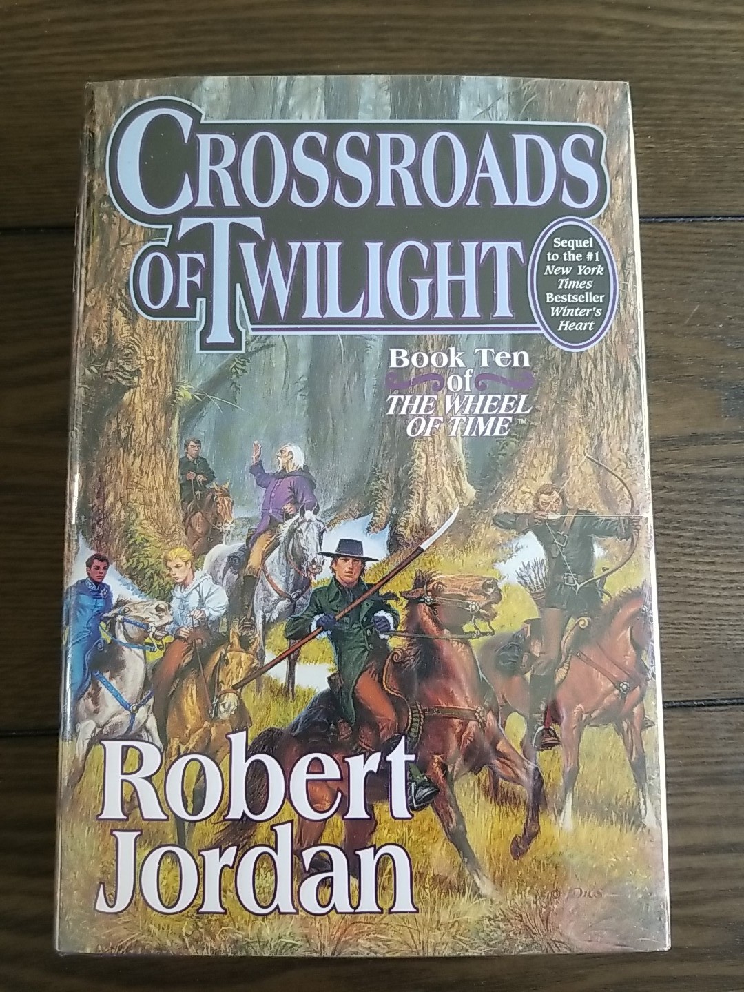 Crossroads of Twilight | Robert Jordan | Tor Fantasy | Signed, First Edition