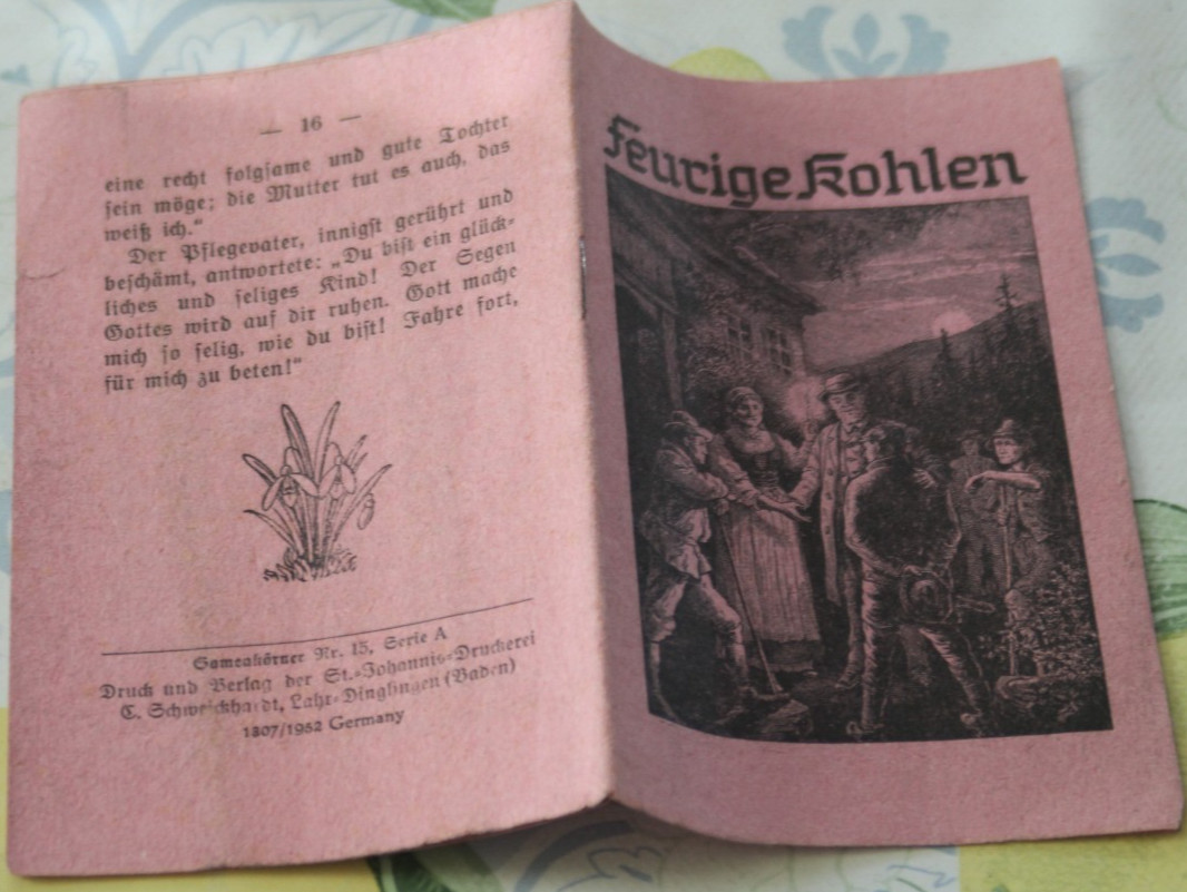 Booklet Fiery Coals 1952 Church Church Booklet Enemy Love of a Negers AM