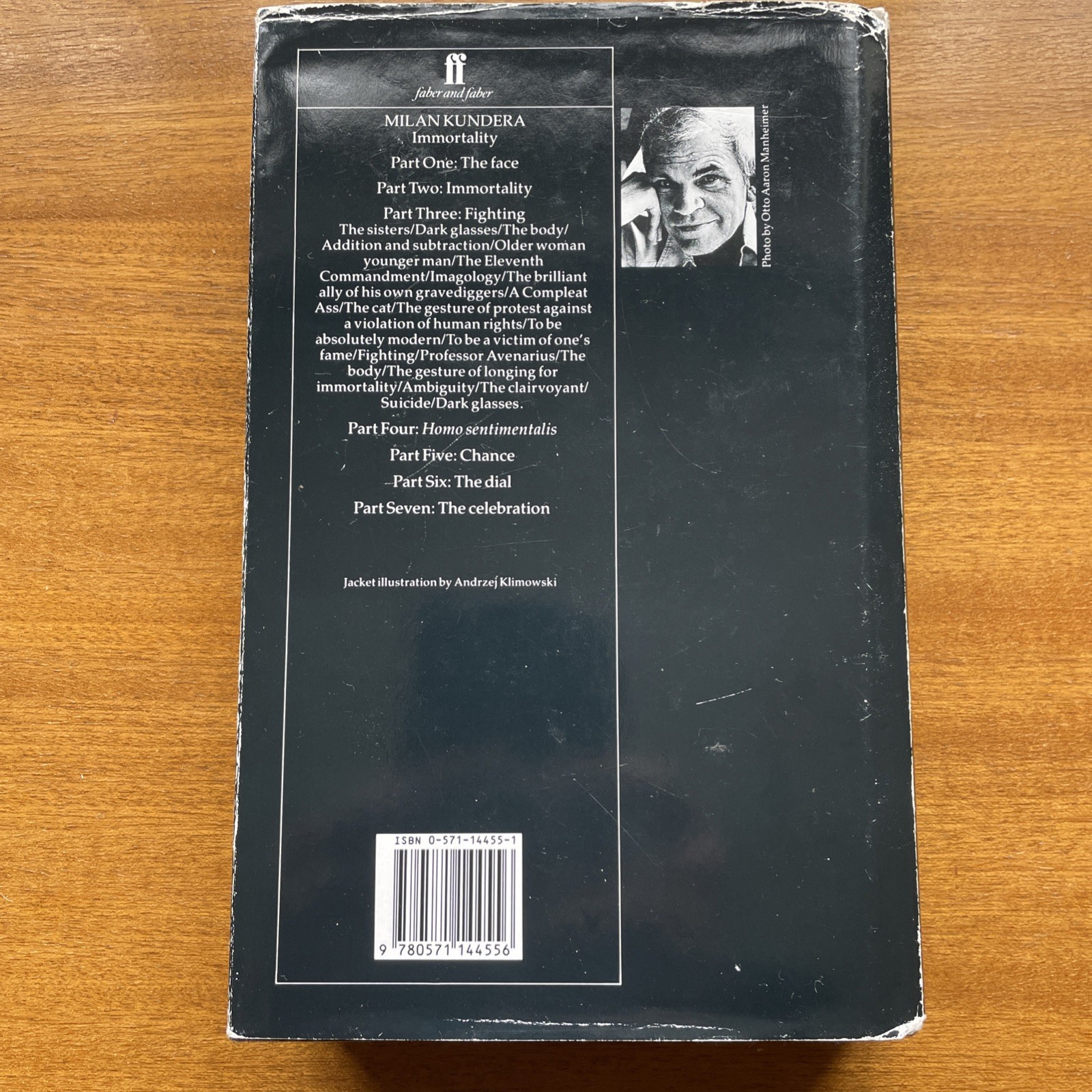 Milan Kundera ‚Immortality‘ First Edition Hardback with Dust Cover 1991