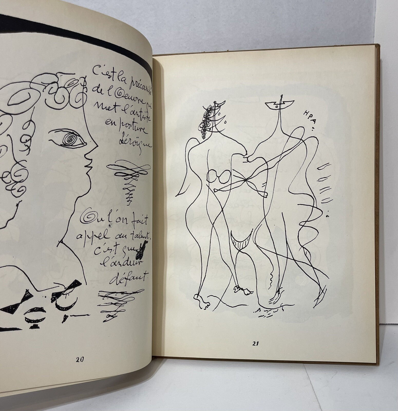Braque, Georges – Cahier de Georges Braque 1917-1947 Plus Translation 1st E HC