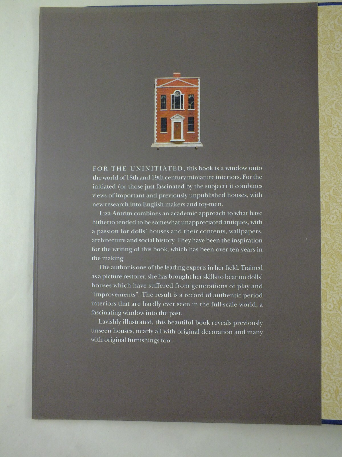 Family Dolls‘ Houses of the 18th and 19th Centuries – Liza Antrim