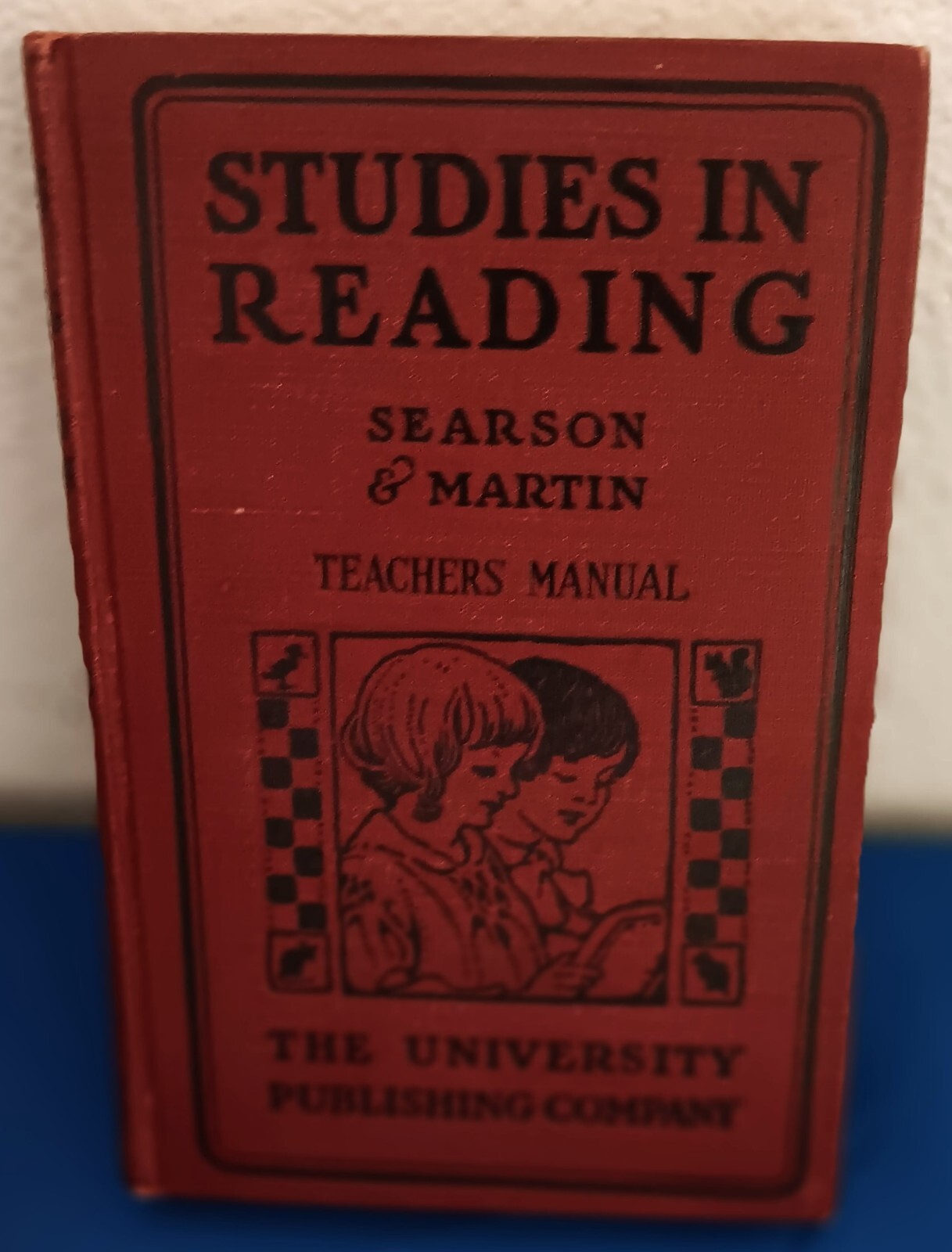 Studies in Reading, 1920 Teachers Manual by Searson, Martin & Tinley HC VG+