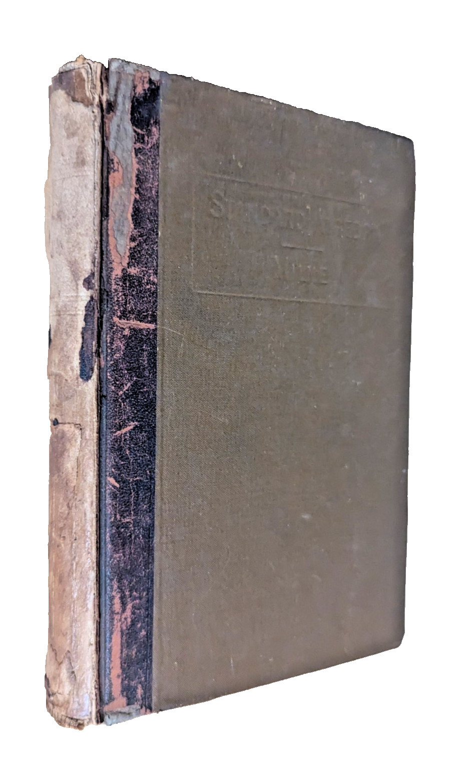 Standard Algebra Without Answers Antique Math Book William J Milne 1908 Textbook