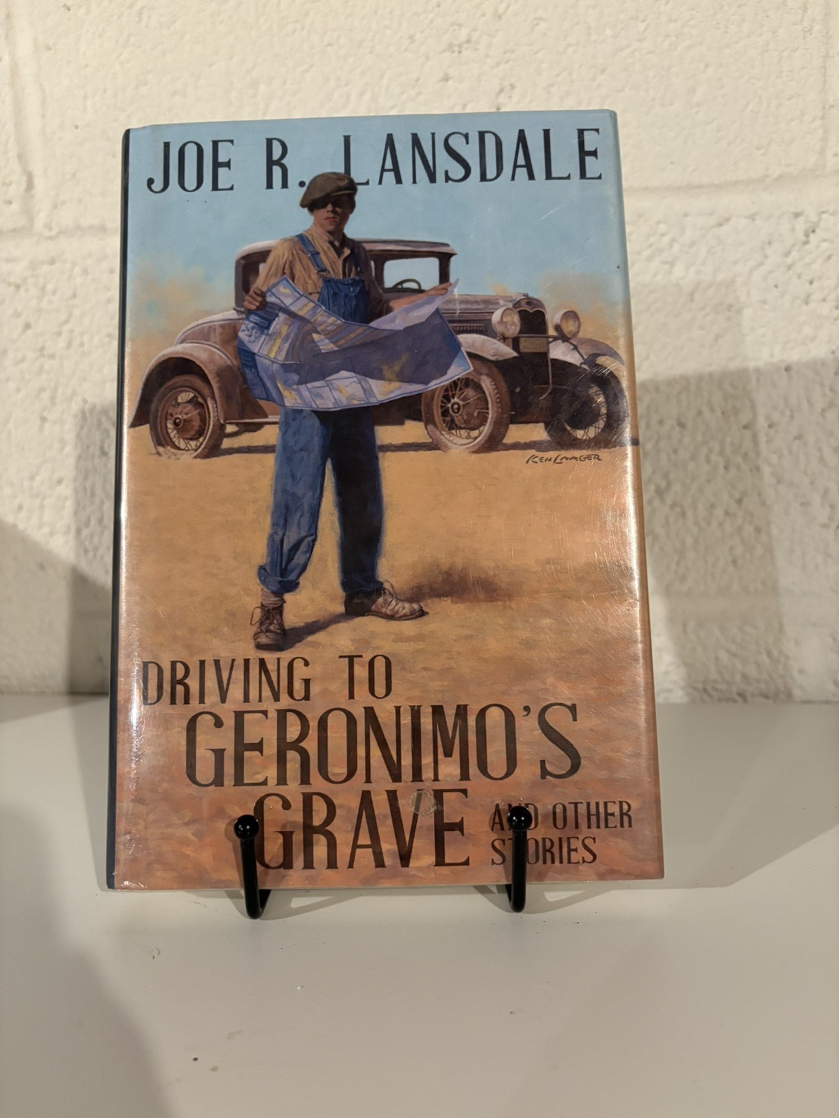 Joe R Lansdale / Driving to Geronimo’s Grave and Other Stories Signed 1st 2018