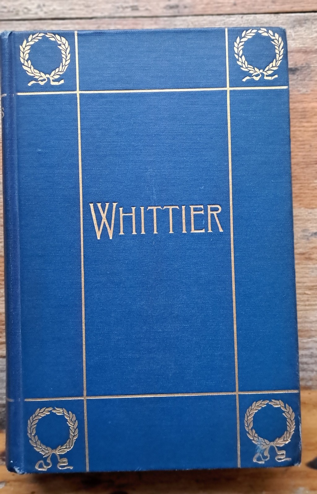 The Complete Poetical Works of John Greenleaf Whittier. 1904 HC, Household Ed.