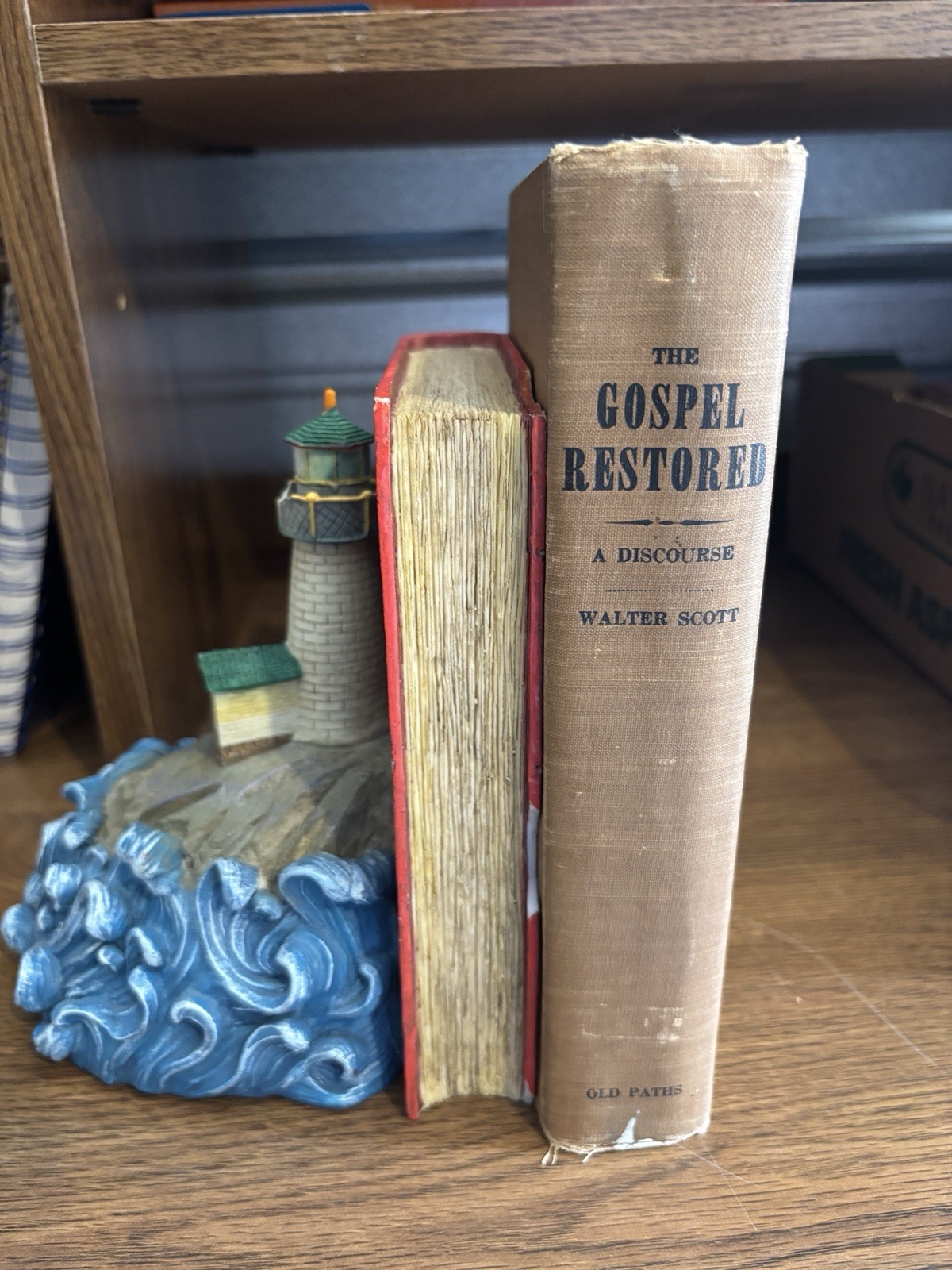 RARE 1836 The Gospel Restored – Walter Scott – 1st Edition Restoration Movement