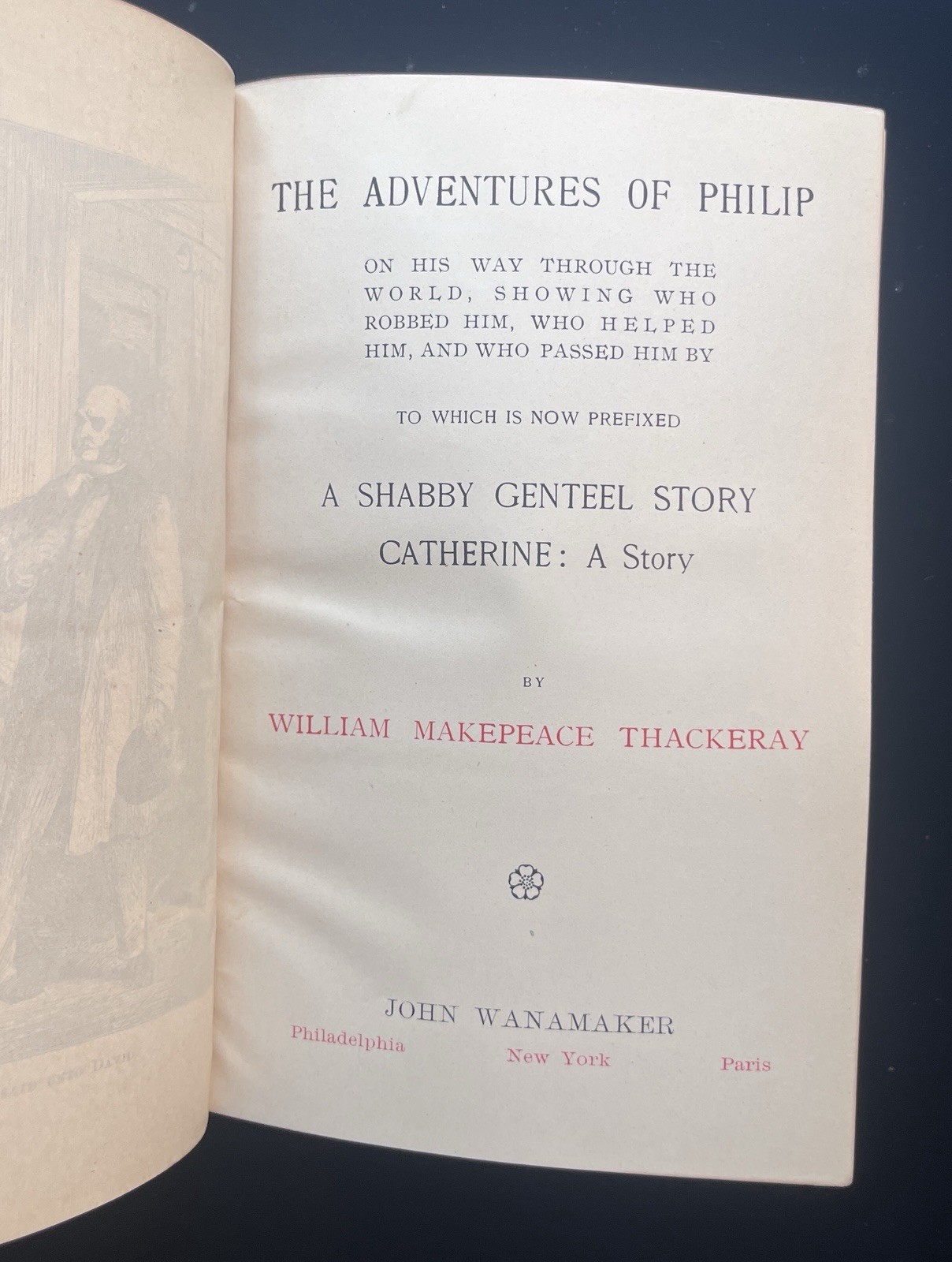 William Thackeray | Adventures of Philip & Catherine