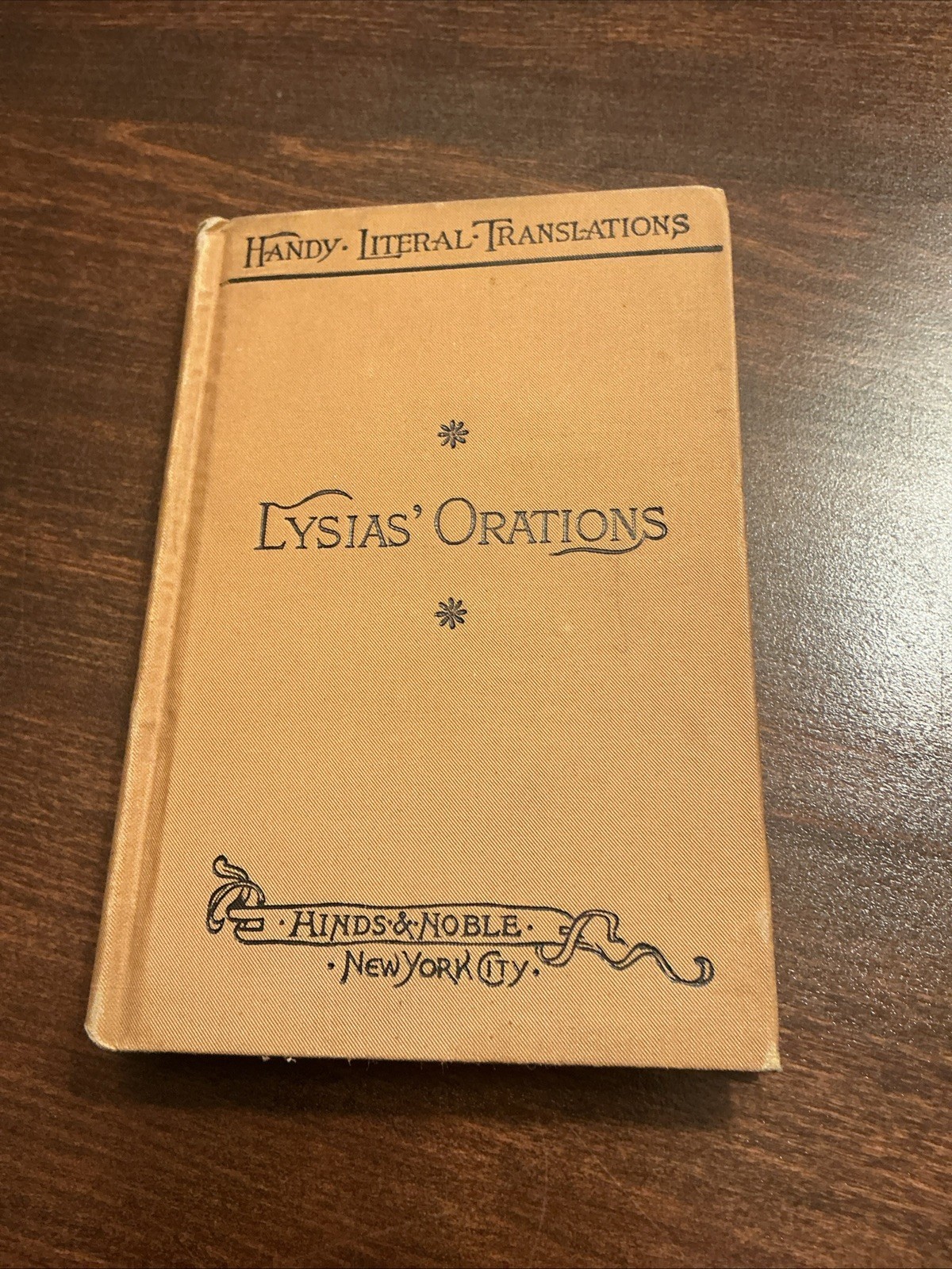 Lysias’ Orations (1898, Hardcover)