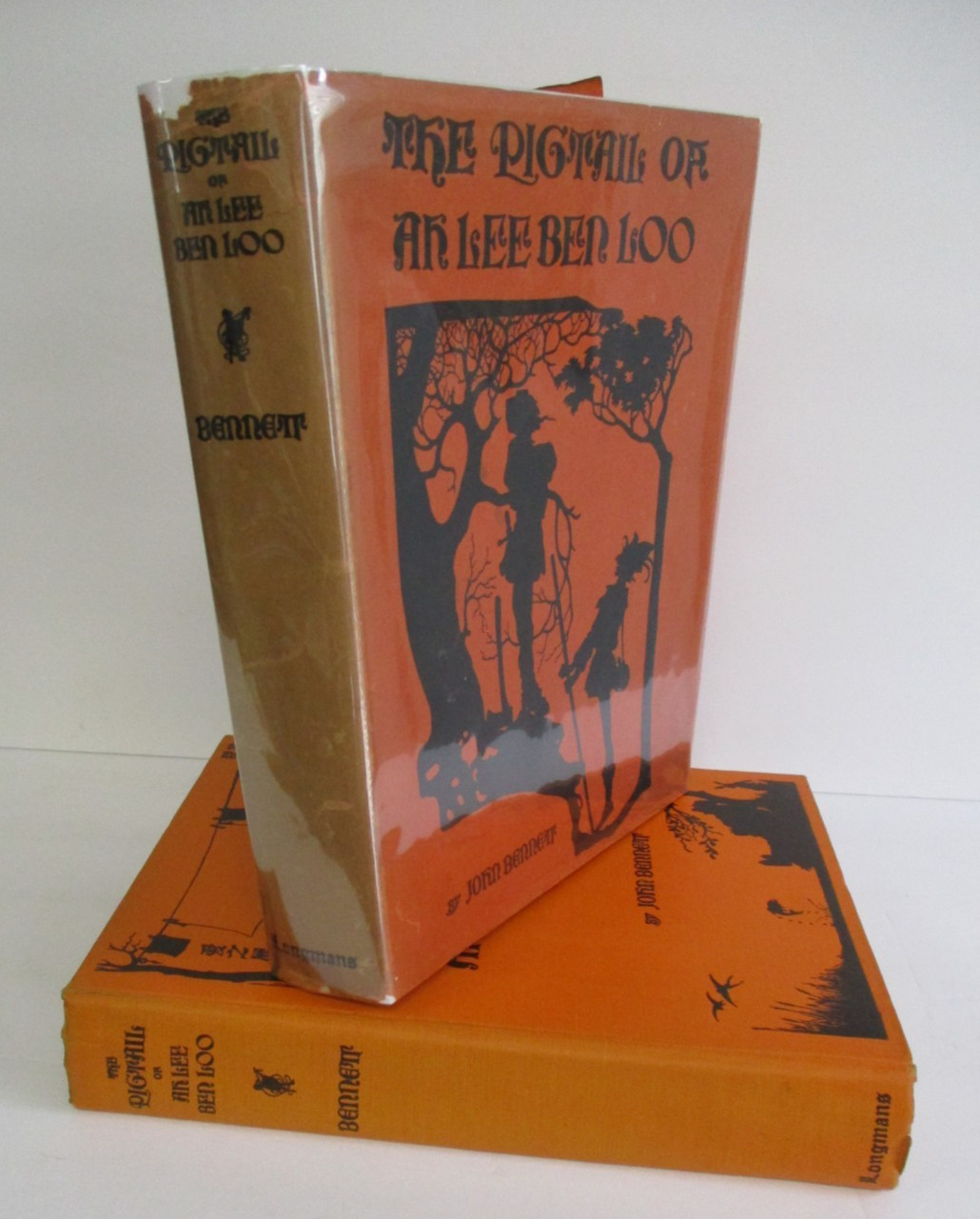 John Bennett, THE PIGTAIL OF AH LEE BEN LOO, Newbery Honor 1st Ed in DJ, 1928