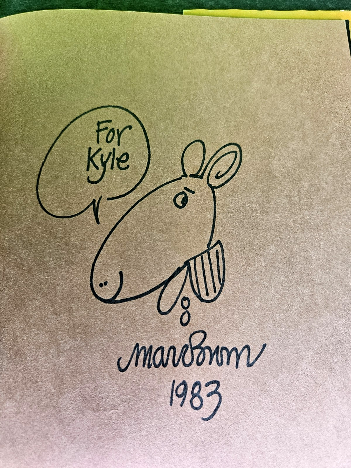 ARTHUR’S NOSE – SIGNED by Marc Brown, 1976 Little Brown, 2nd Printing, HB DJ