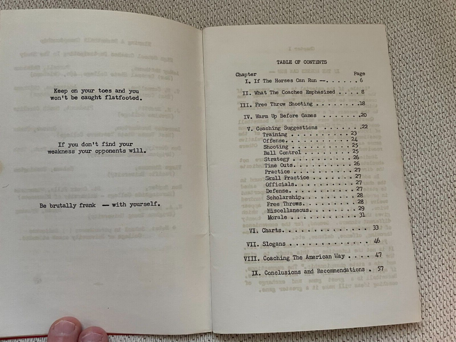 1950 Winning A Basketball Championship by Brice Durbin 1st Ed. Kansas City, MO