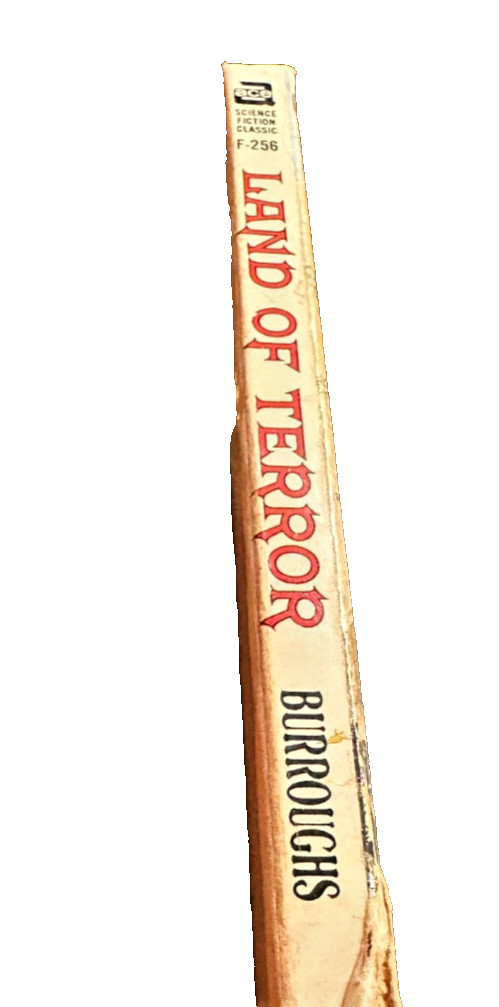 Land of Terror, Edgar Rice Burroughs, Complete & Unabridged F-256 1944