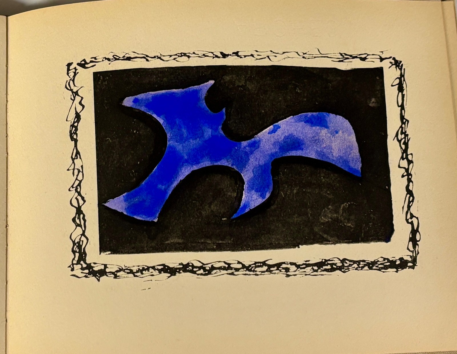 Georges Braque Le Solitaire [Limited Edition:1959], #658 of 900 Andre Verdet ed.