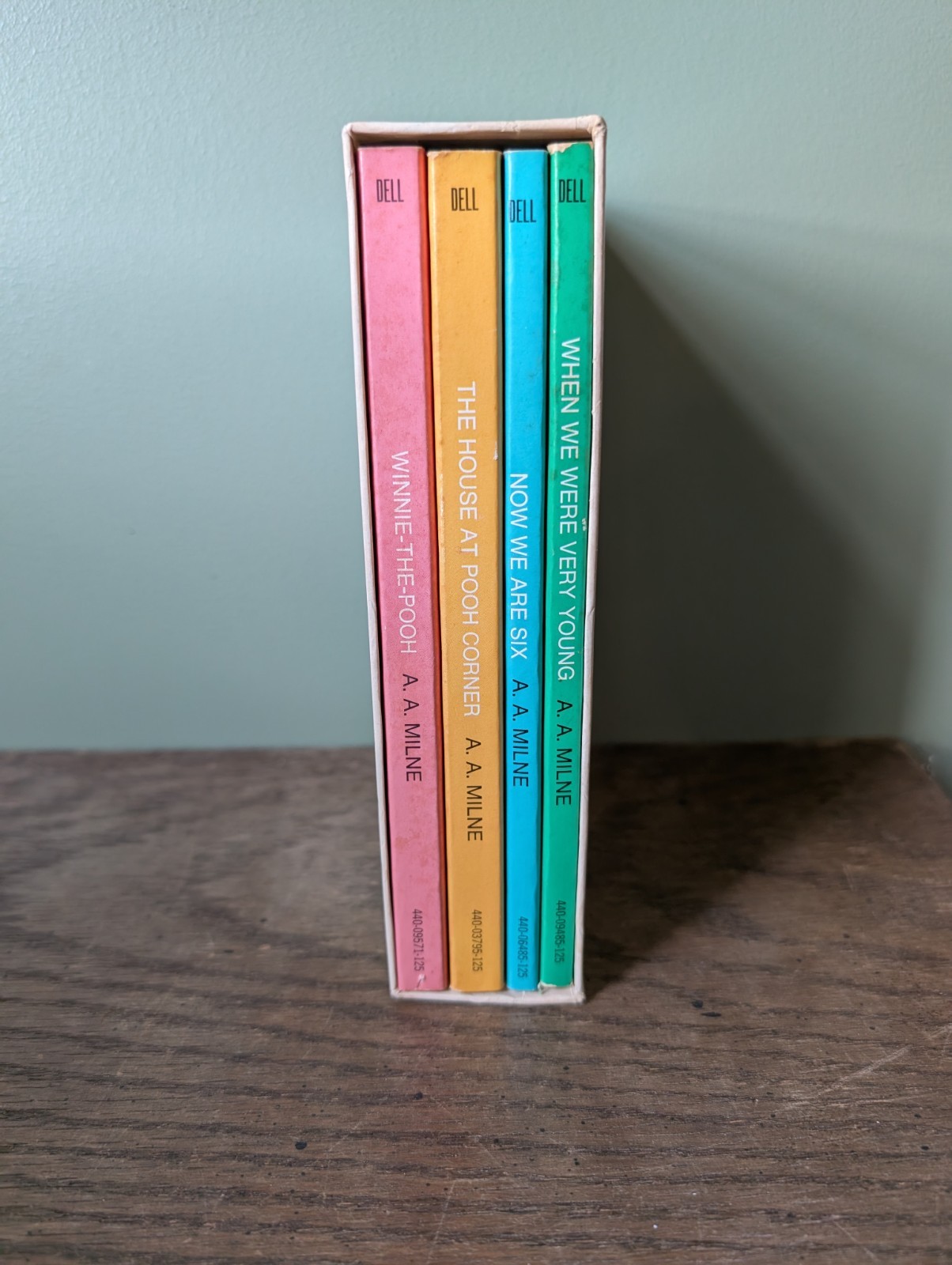 A Treasury of Winnie The Pooh 4 Book Set Yearling Books Dell Vintage 1976
