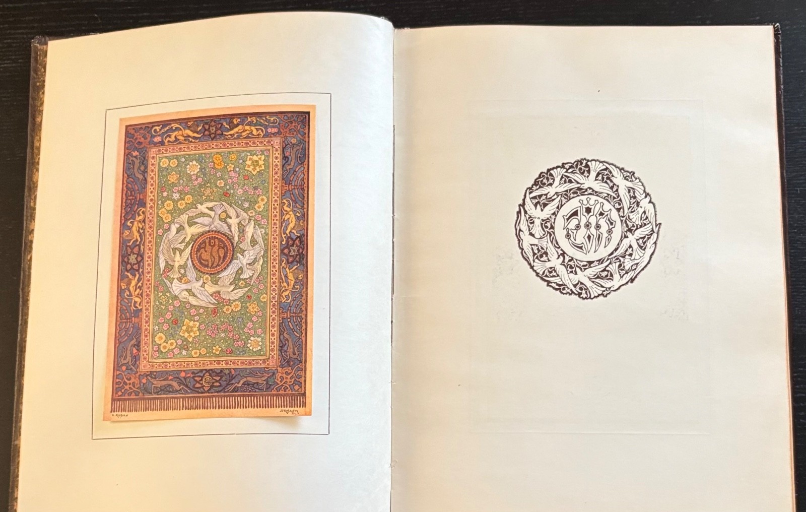 SONG OF SONGS – ZEEV RABAN – BEZALEL JERUSALEM – 1950’S – COPPER ENG.