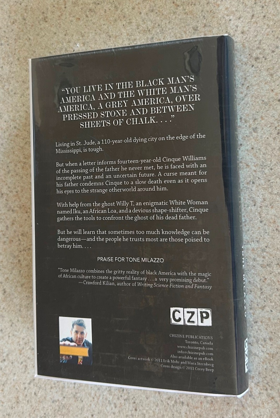 Tone MILAZZO — Picking Up Ghost (Chizine Horror) — SIGNED X 4 Limited to 38 HC