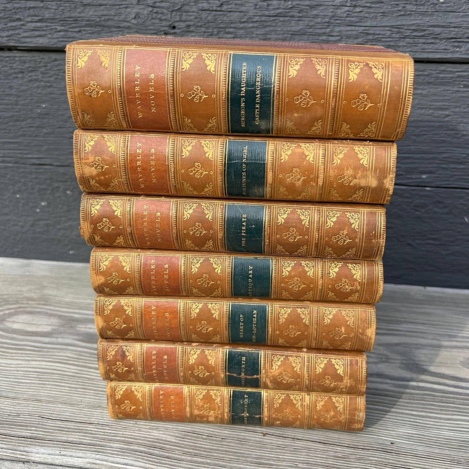 Waverley Novels Partial Set University Press, Welch, Bigelow and Company, 1870s