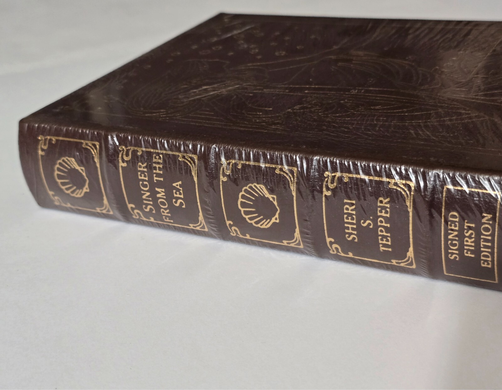 SHERI S TEPPER SIGNED 1ST ED SEALED SINGER FROM THE SEA EASTON PRESS HC FIRST