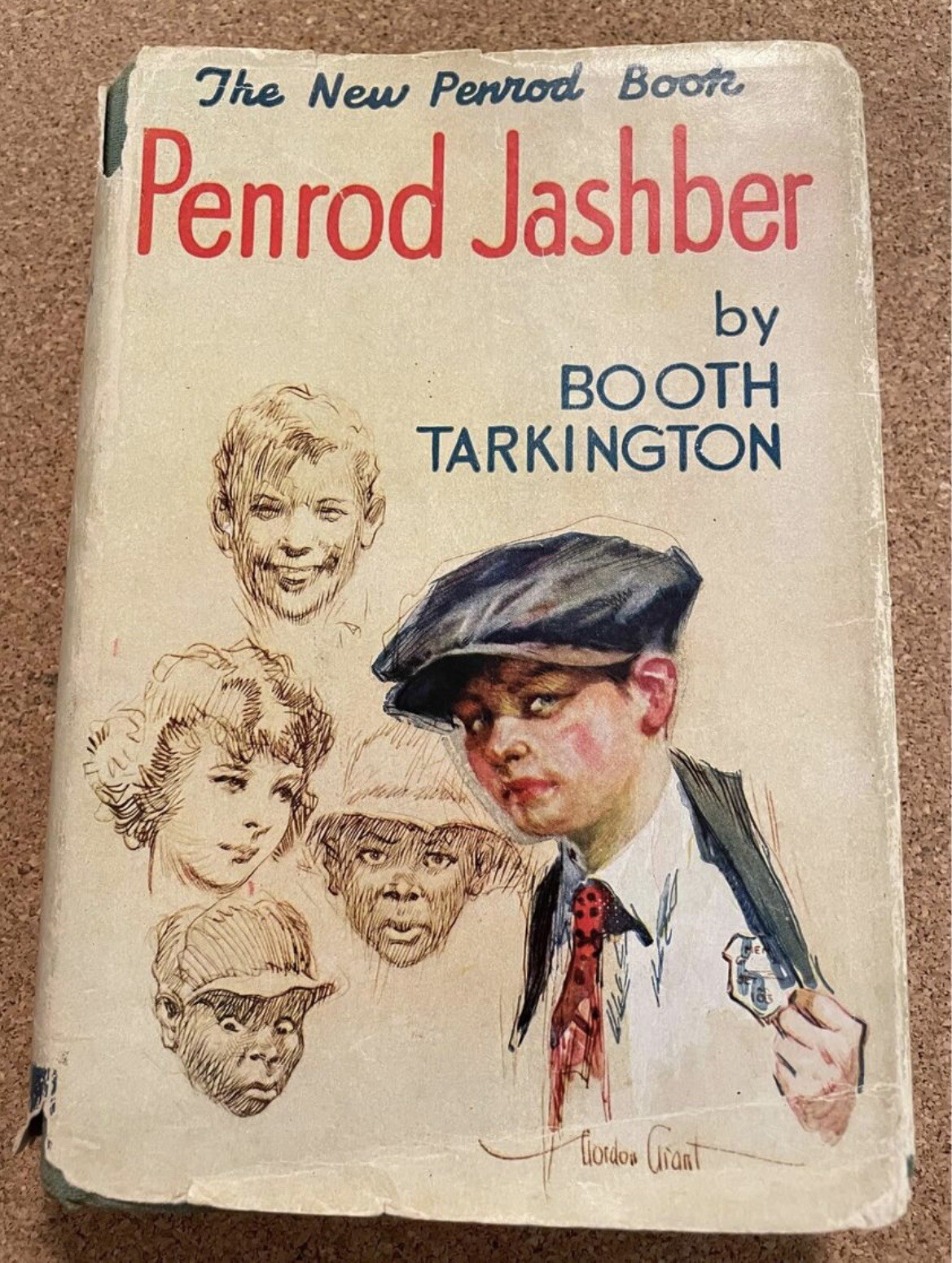 PENROD JASHBER BOOTH TARKINGTON, Doubleday Doran HC/DJ 1929 321pps Illustrated