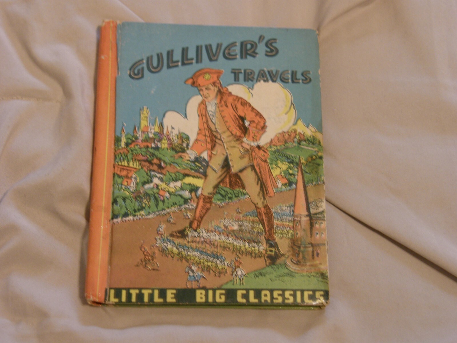 GULLIVER’S TRAVELS LITTLE BIG CLASSIC 1939 MCLOUGHLIN DEAN SWIFT HARDBACK