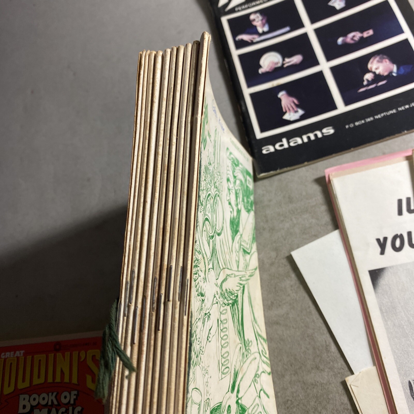 Magic History: Assorted Lot of 13 Volumes + Newspaper Clippings & More / FTH