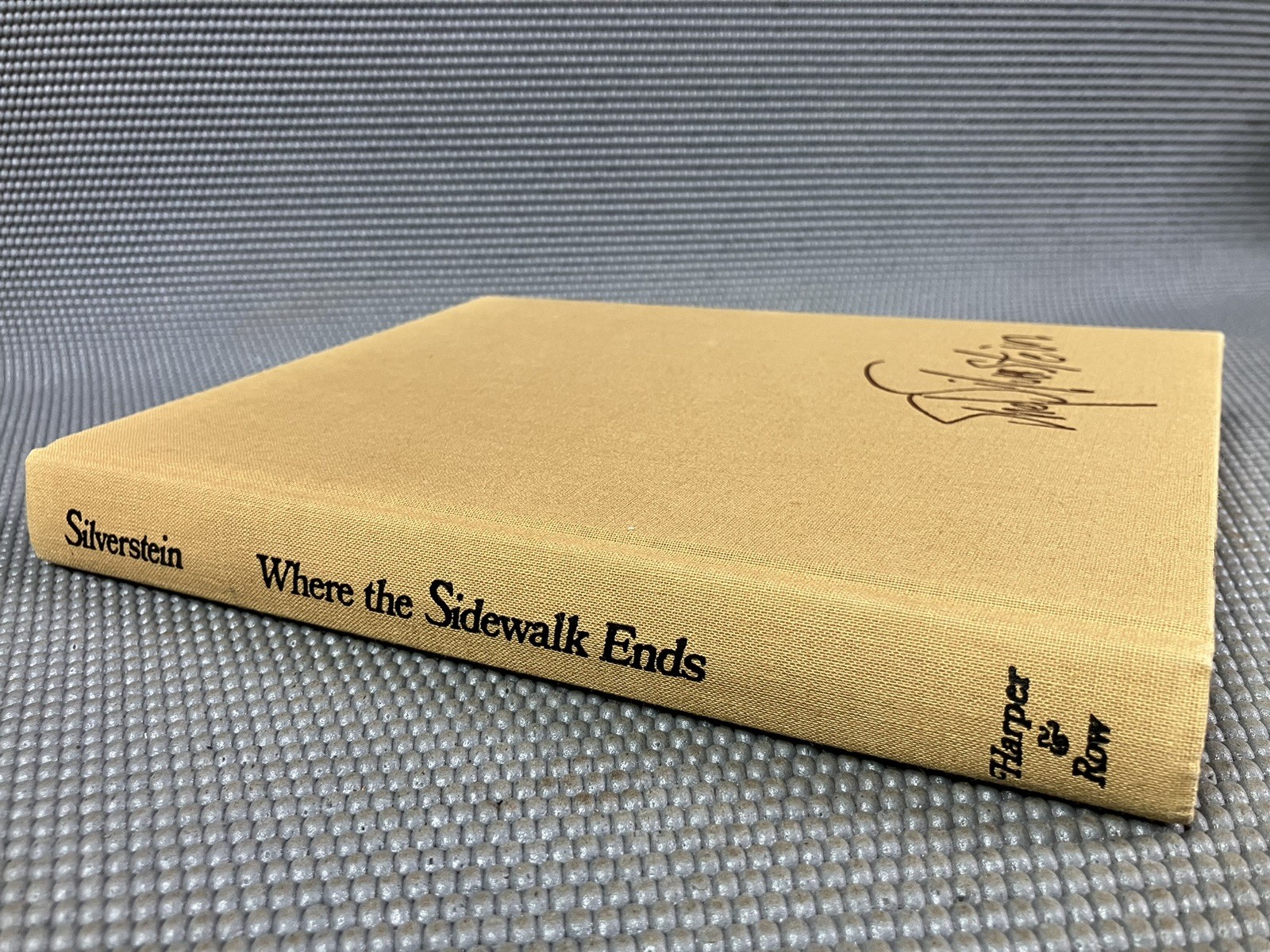 Where the Sidewalk Ends Shel Silverstein 1974 1st Edition + A Light In The Attic